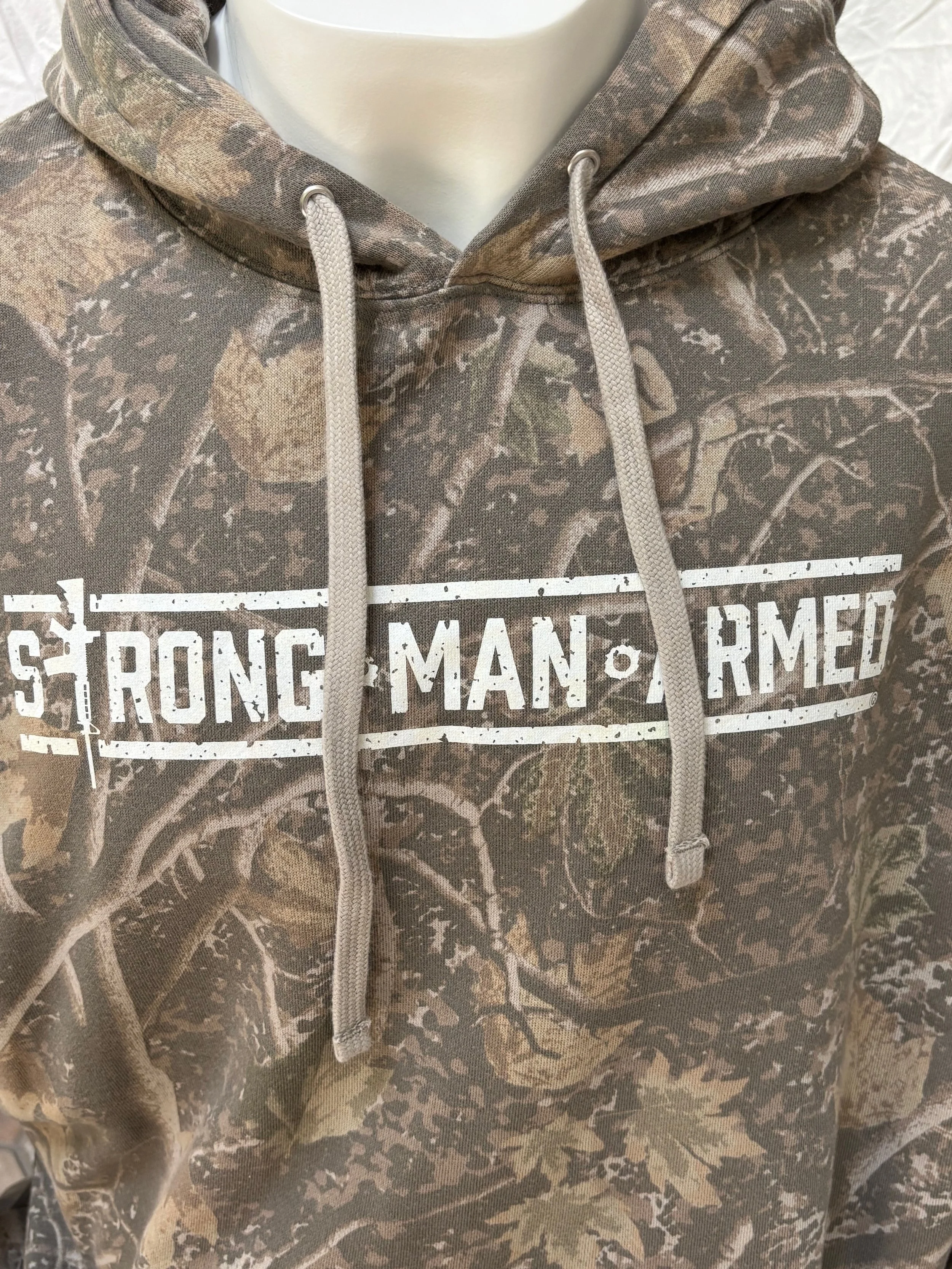 Strong Man Armed™ - Deadwood Camo Hoodie