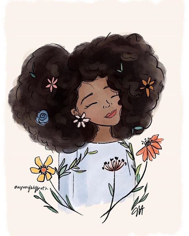 When I started illustrating, my hope was to use my art to share stories. To uplift, encourage, and be a creative voice for women like me. That were overlooked or stereotyped. I began by drawing kids, mostly girls. And then over time the work I couldn