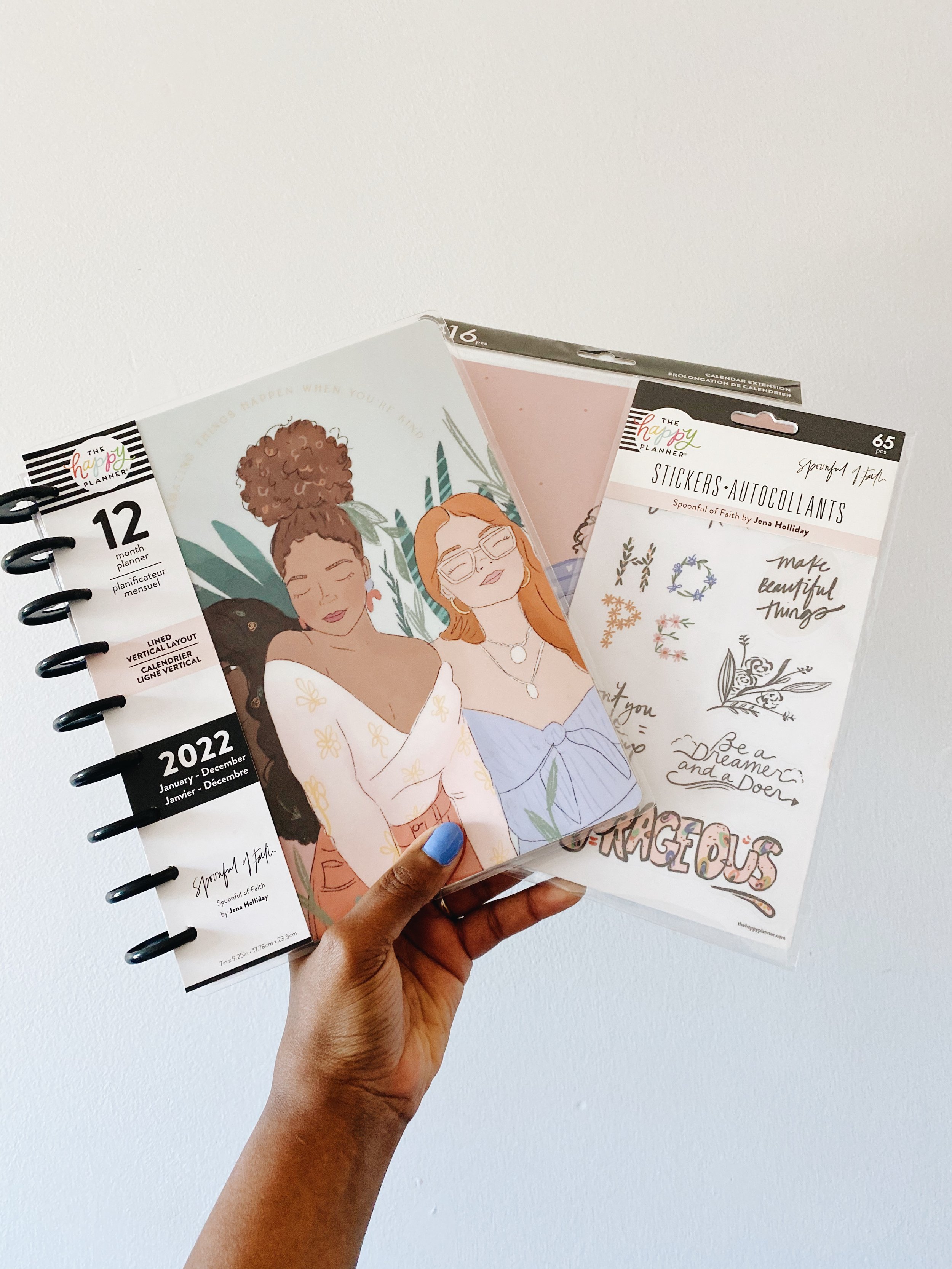 The Happy Planner x Spoonful of Faith Sticker and Accessories