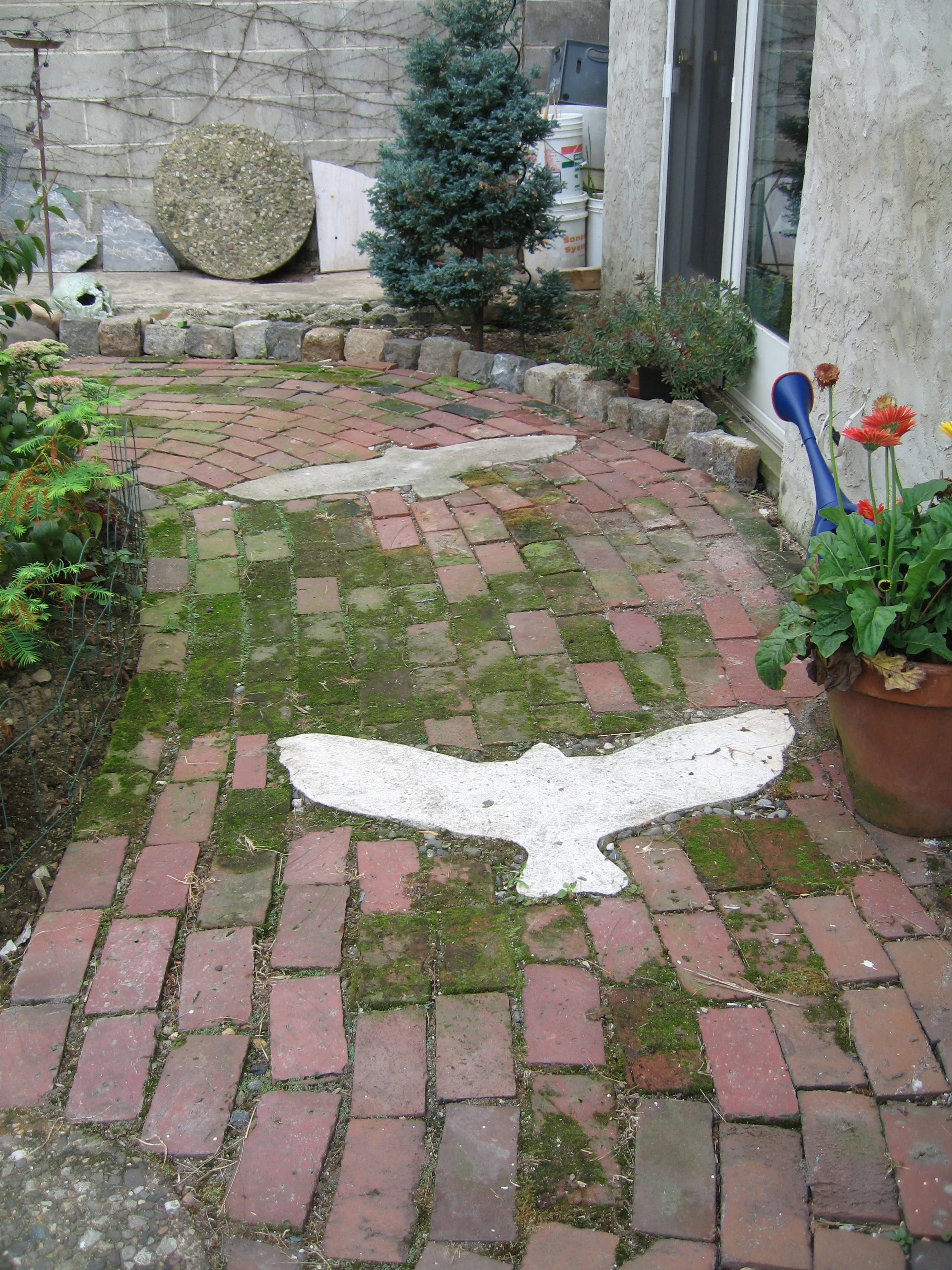 Concrete Stepstones, each ~20 x 36"