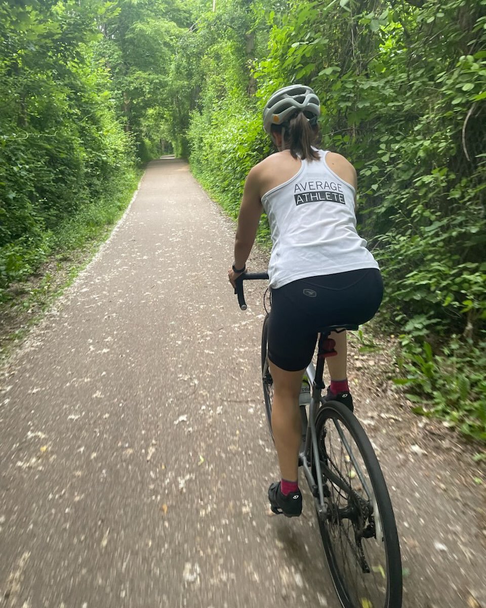 Spotted in Burlington, VT! Crushing those miles in the original Average Athlete racer tank.

#averageathlete #cycling #vermont