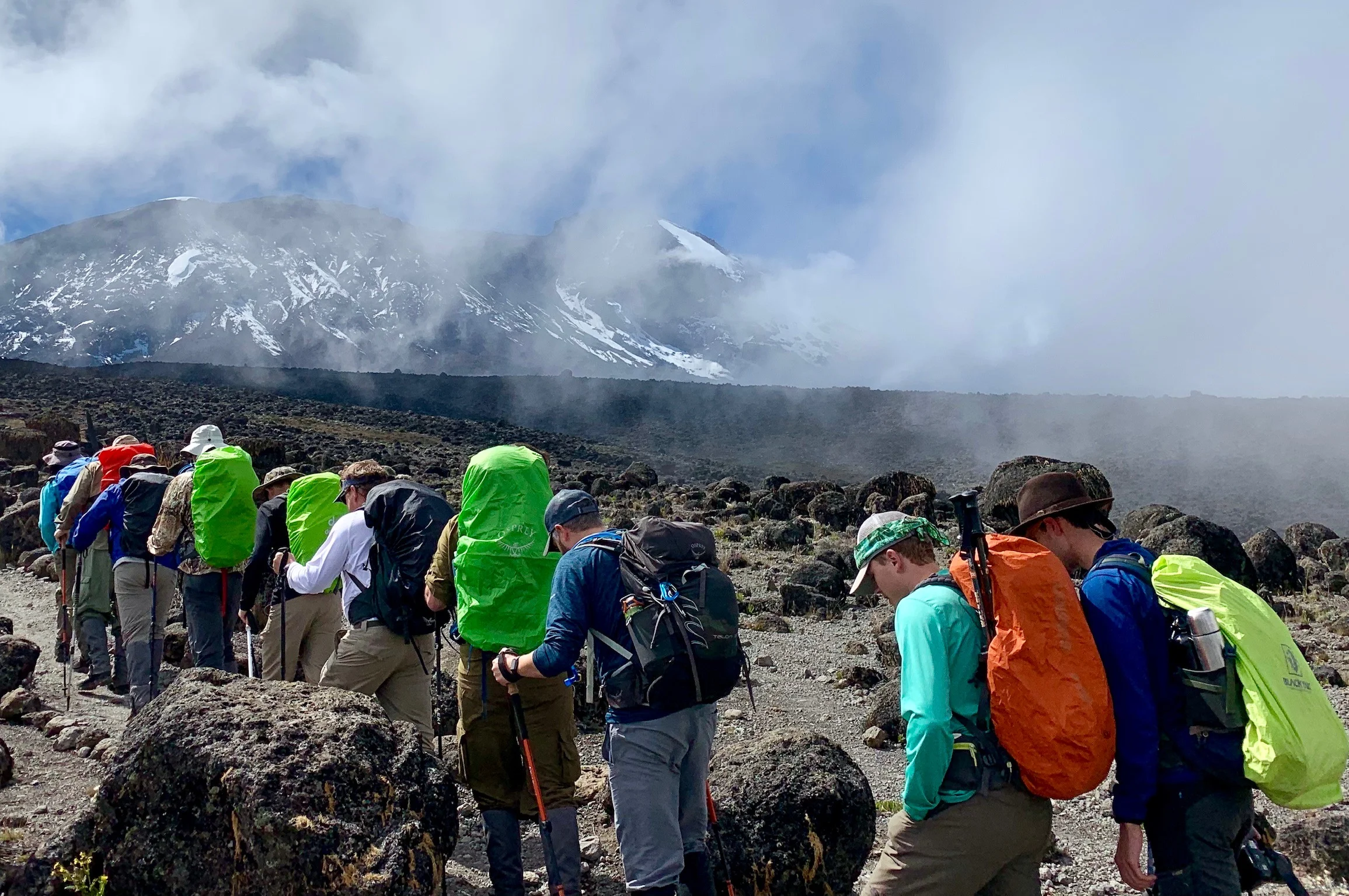 Day 5: Climb to Baranco Camp