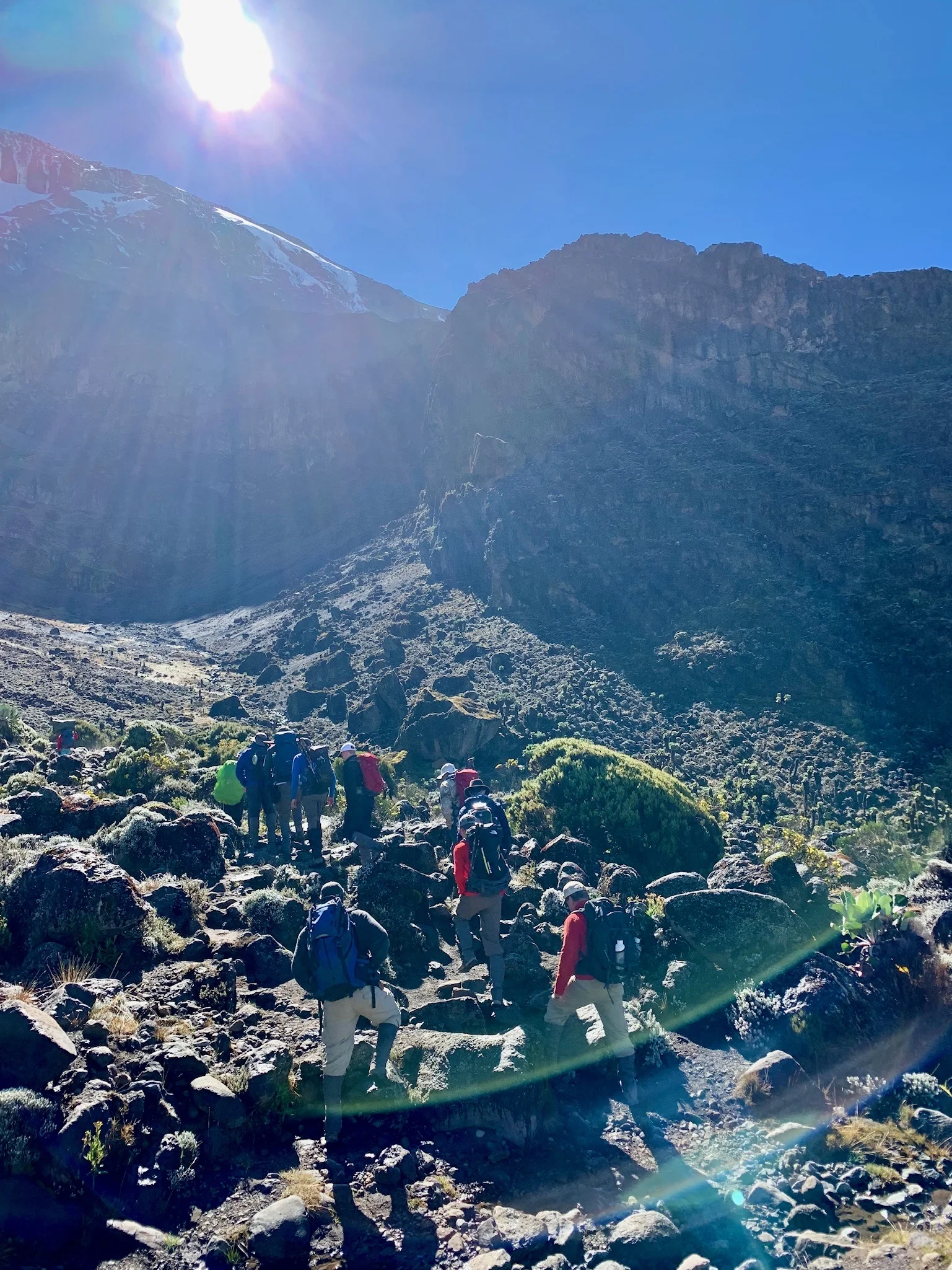 Day 9: Ascend to Karanga Camp