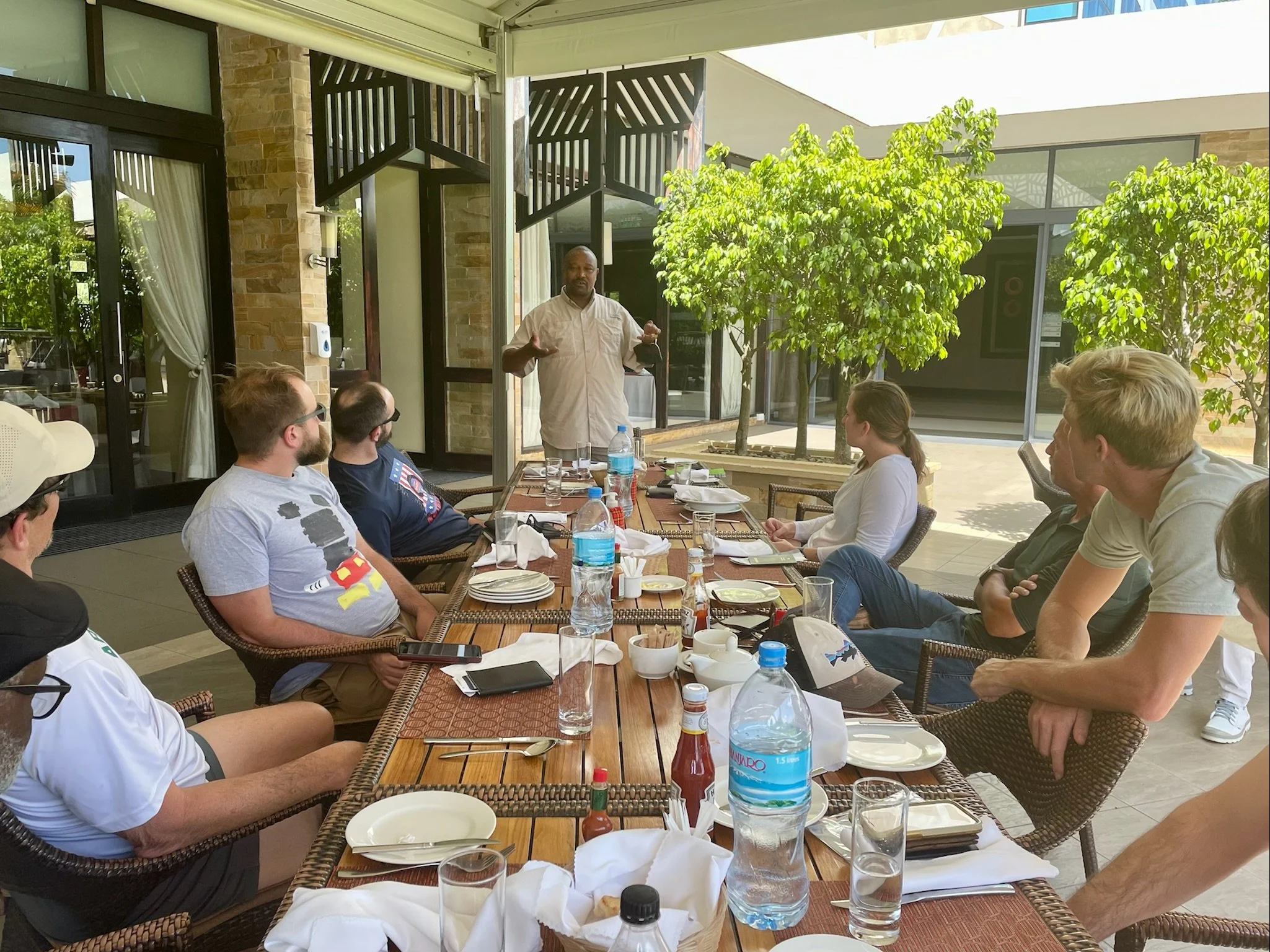 Day 2: Meet with mountain guides and check gear