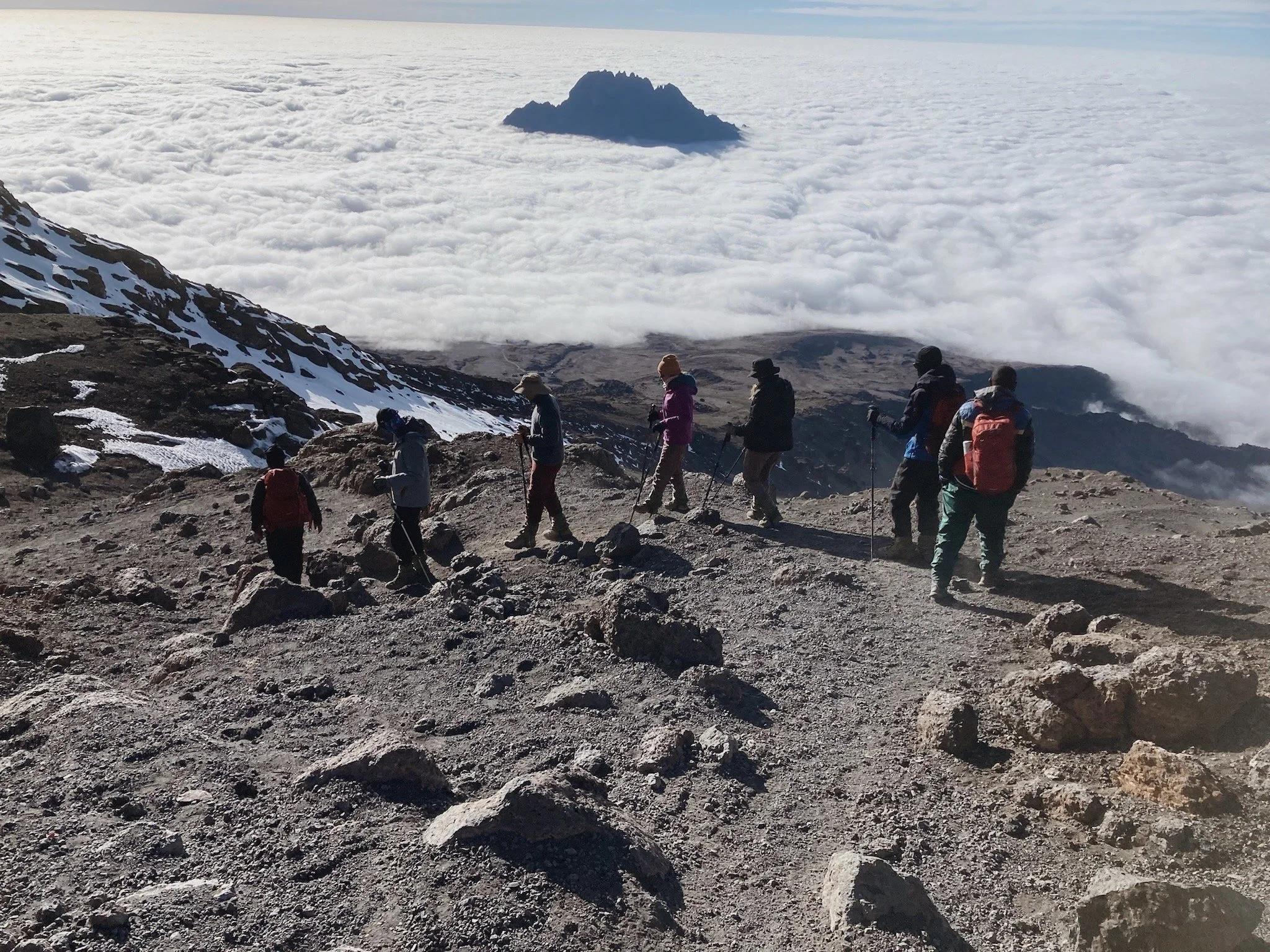 Day 6: Climb to Karanga Camp