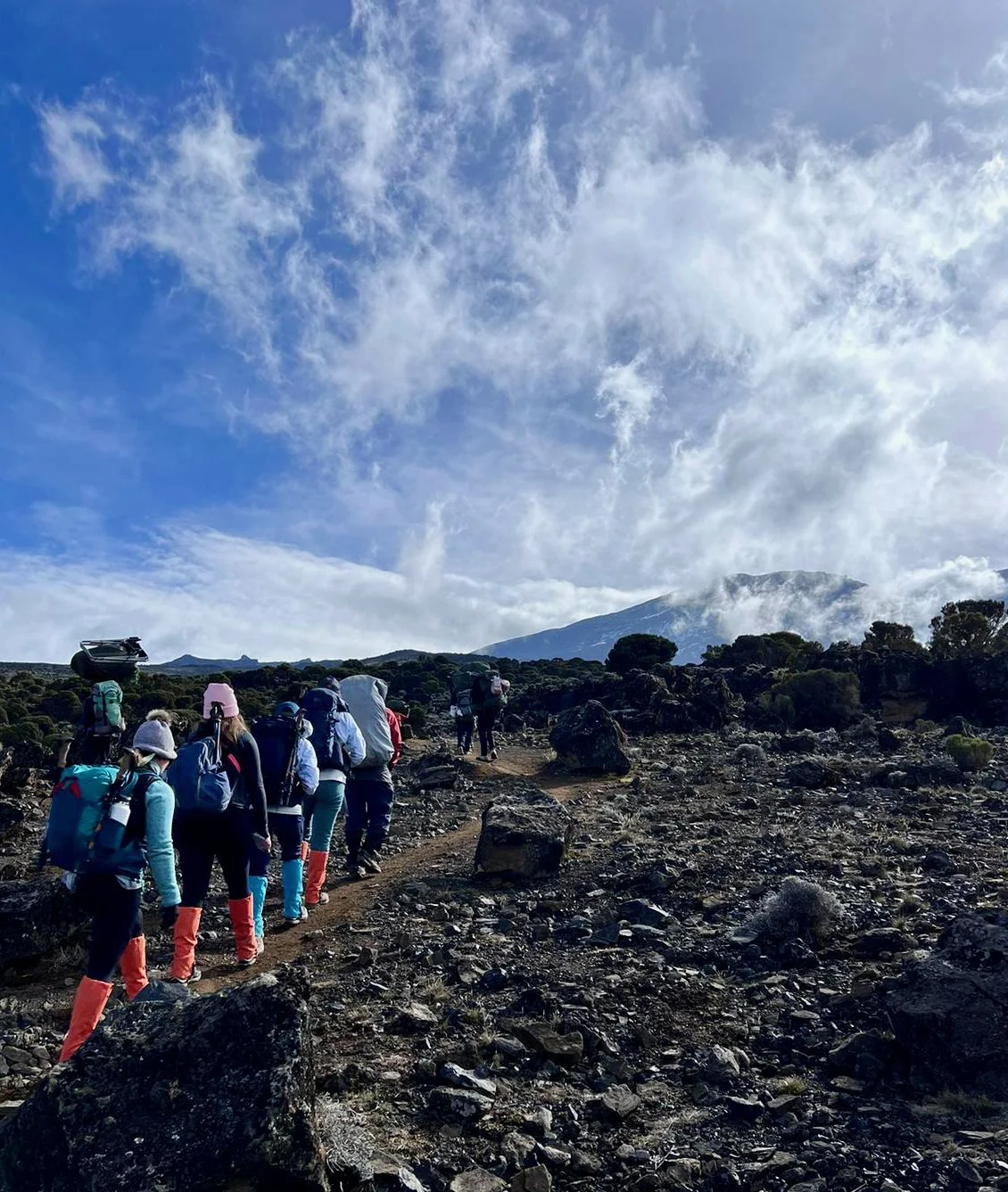 Day 5: Climb to Barranco Camp