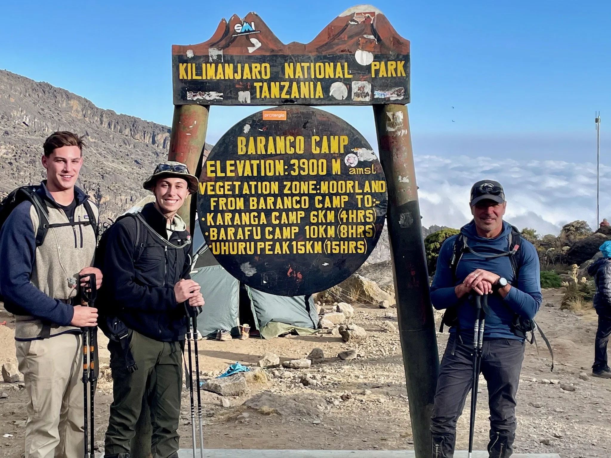 Day 6: Climb to Barranco Camp