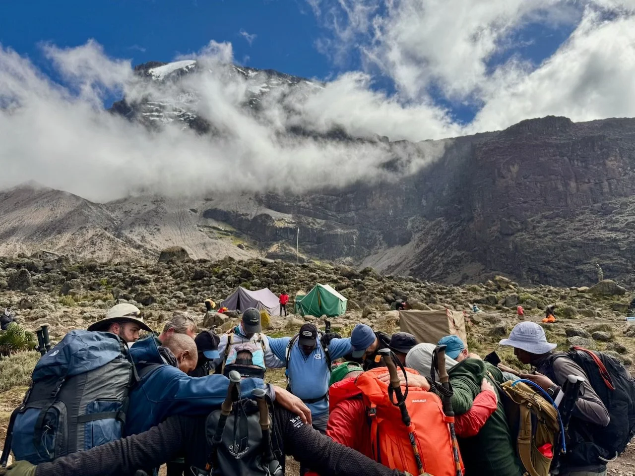 Day 6: Climb to Karanga Camp