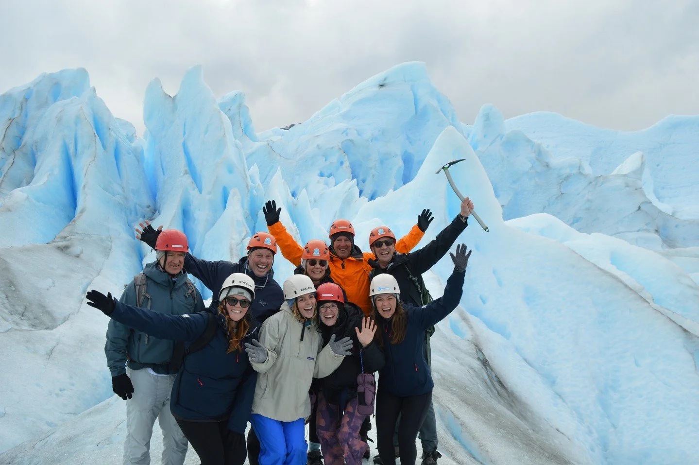 The world looks different when you're standing on top of a glacier. ❄️ Some adventures change you &mdash; this one definitely did. 

#Patagonia #GlacierTrekking #BeyondAdventures