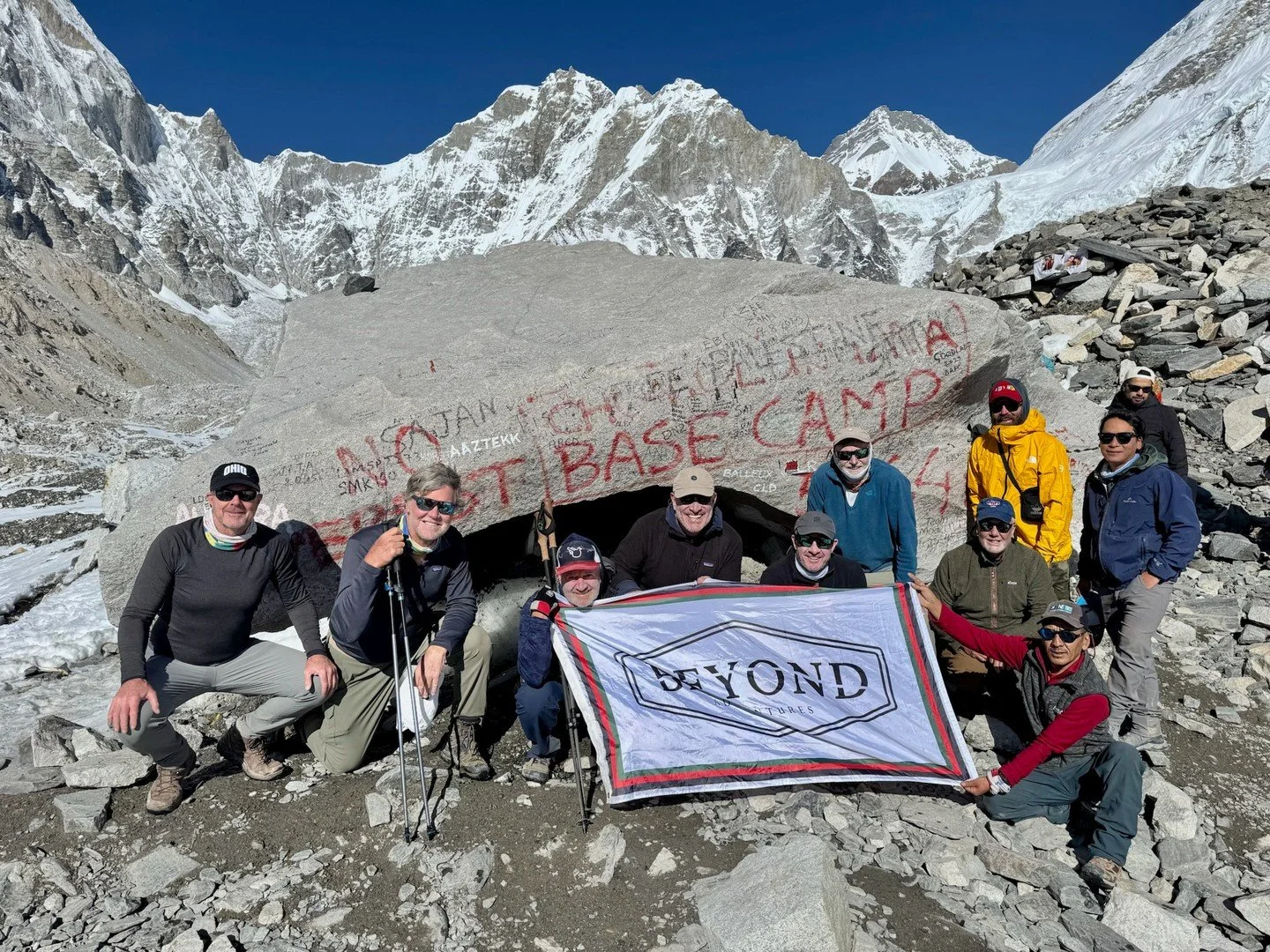 Postcards from Everest Base Camp. ✉️