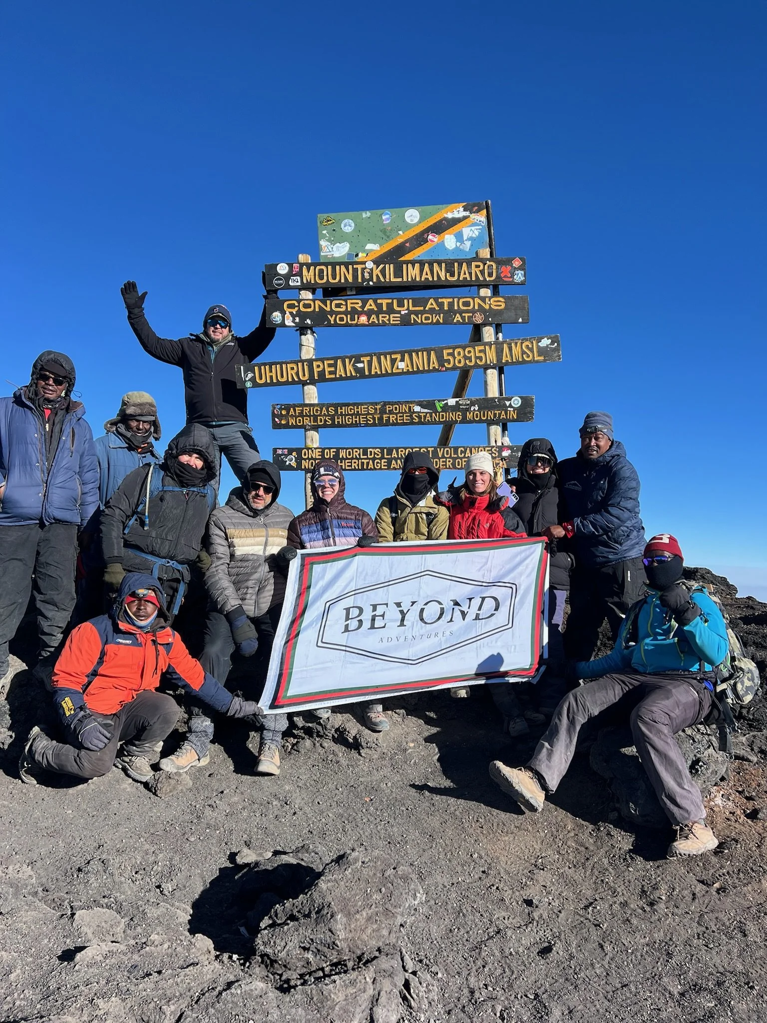 Day 8 - Climb to Summit Uhuru Peak 