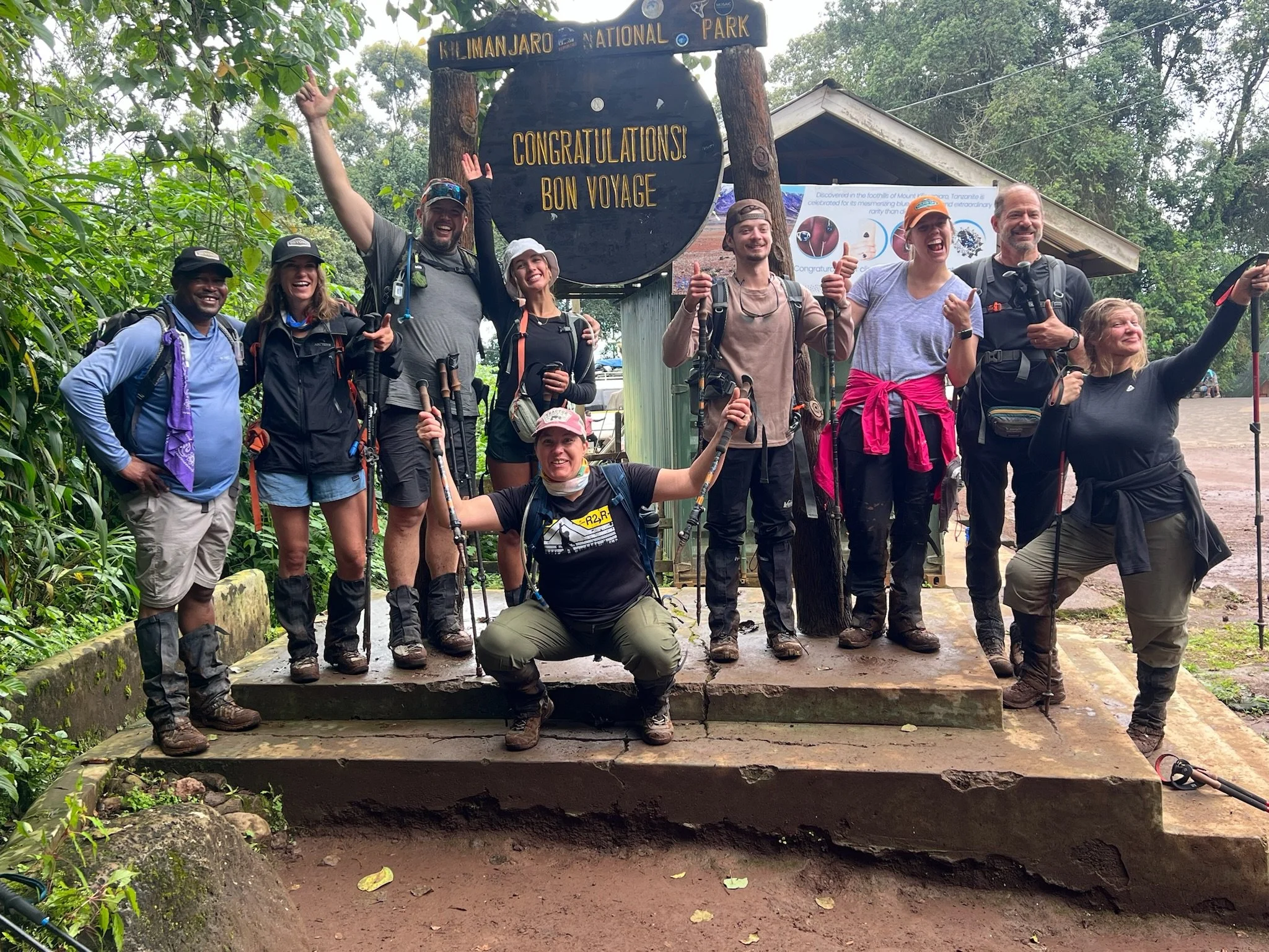 Day 9 - Descend to Mweka Gate