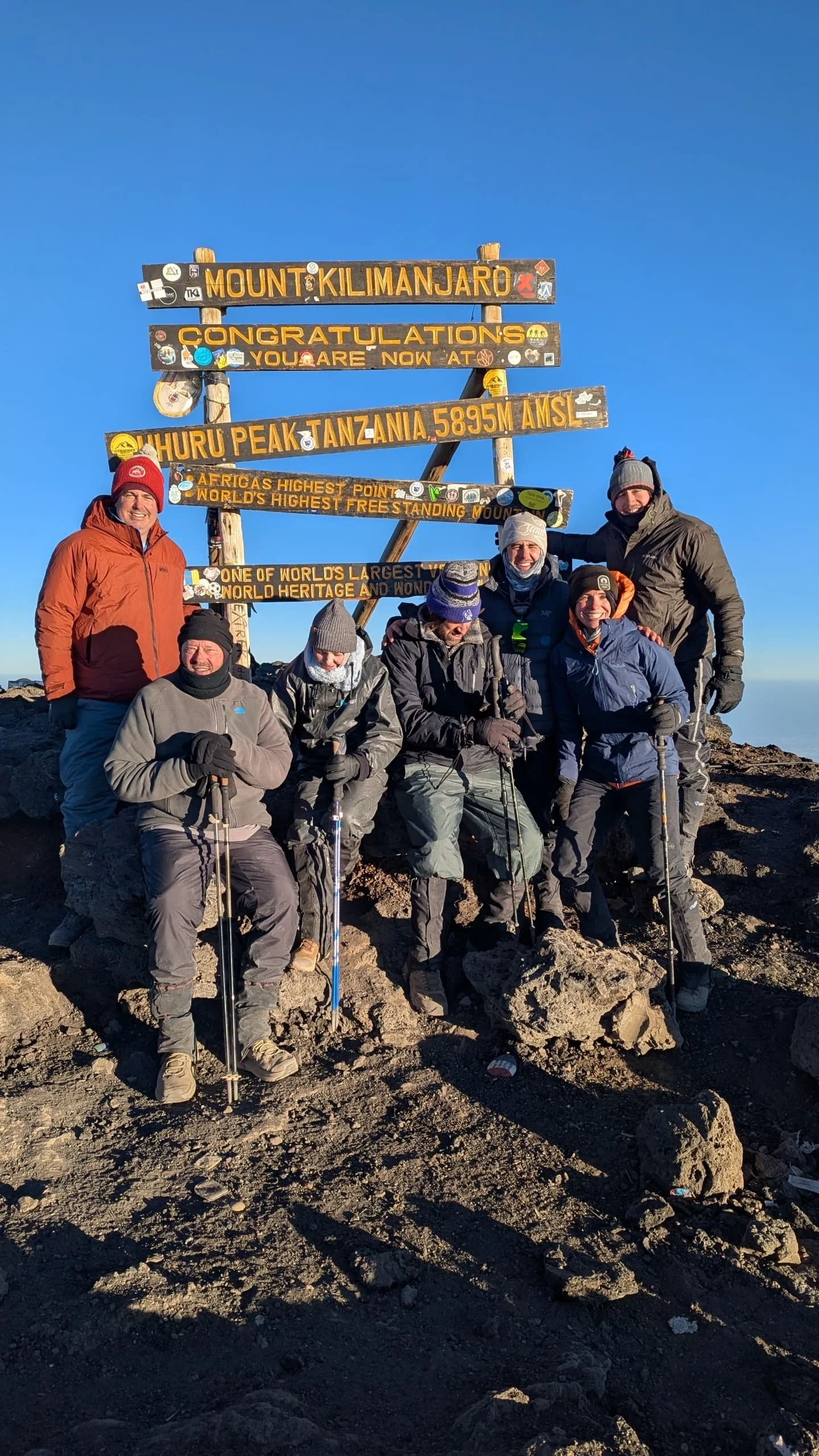 Day 8 - Climb to Summit Uhuru Peak