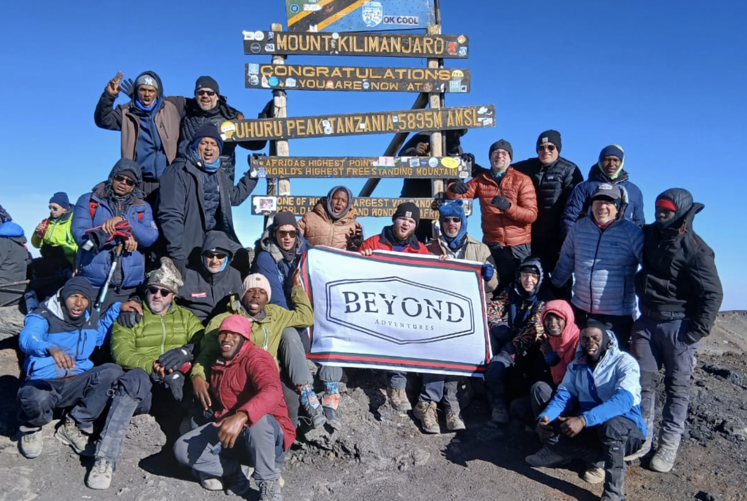 Day 8 - Climb to Summit Uhuru Peak 