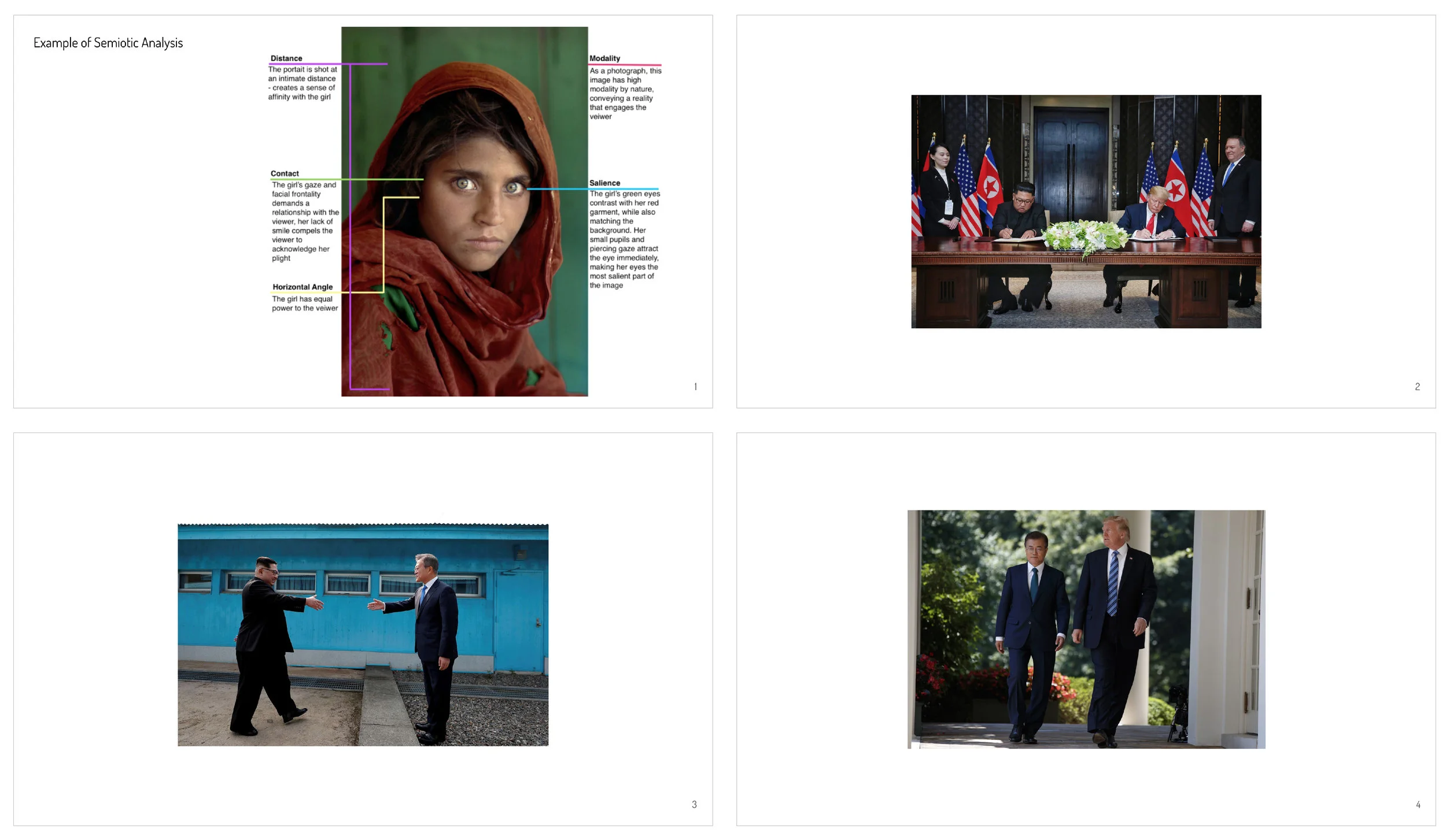 Page 1–4 of Group Semiotic Analysis