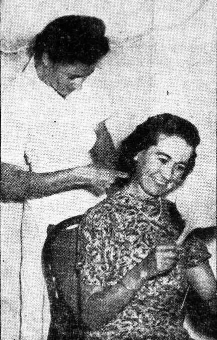 Betty on wedding day 1948