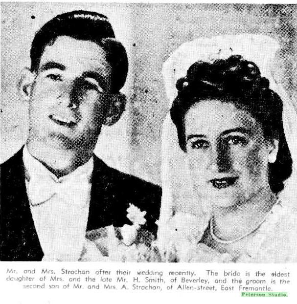 Strachen wedding 1947 