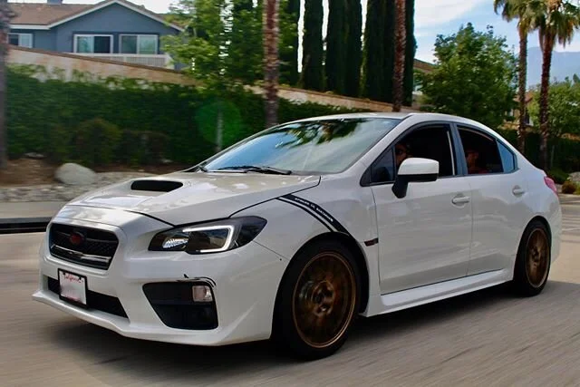 Rollin through the streets... She&rsquo;s lookin very clean! Stay tuned for some new cosmetics ;) 📸: @kyle_campagne &bull;
&bull;
&bull;

#subaruwrx #subaru #wrx #subarunation #subarulove #SubiSocal #subaruracing #subarufanswrx #subarupower #subaruc