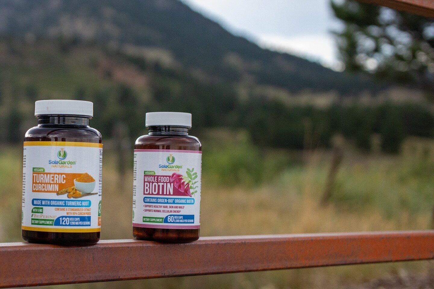 It's a toss up...⁠
⁠
Turmeric Curcumin or Biotin? ⁠
⁠
Comment down below! &hearts;️