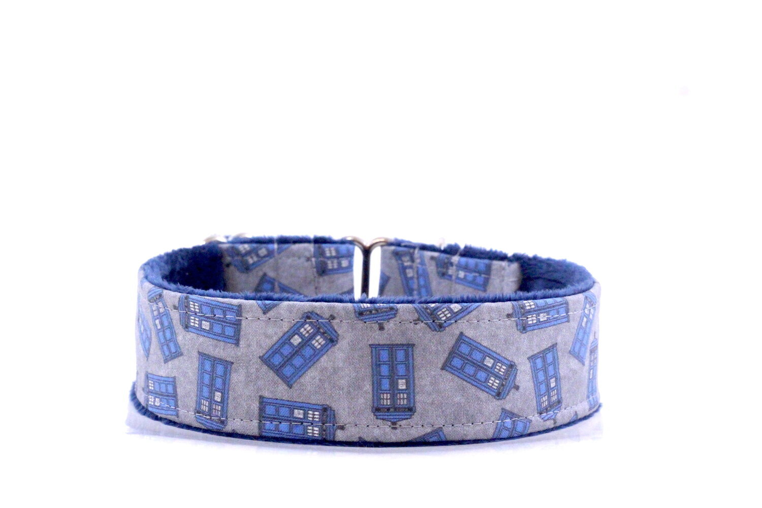 Dr Who Phone Booth on Gray