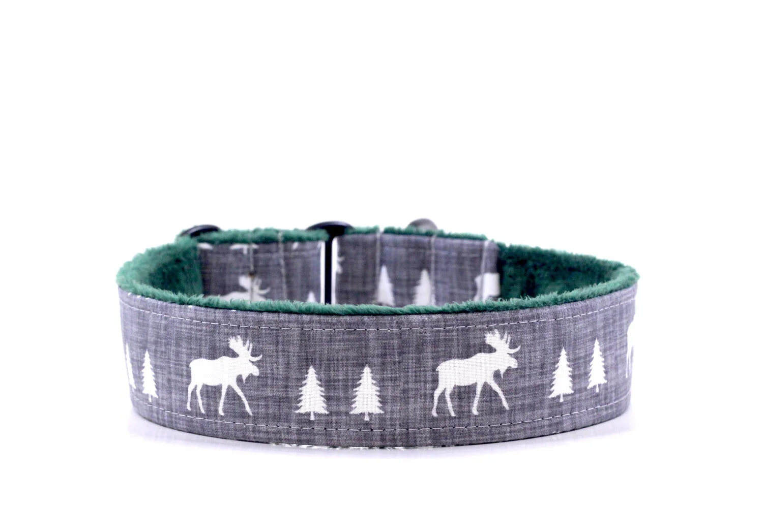 Grey Moose and Trees