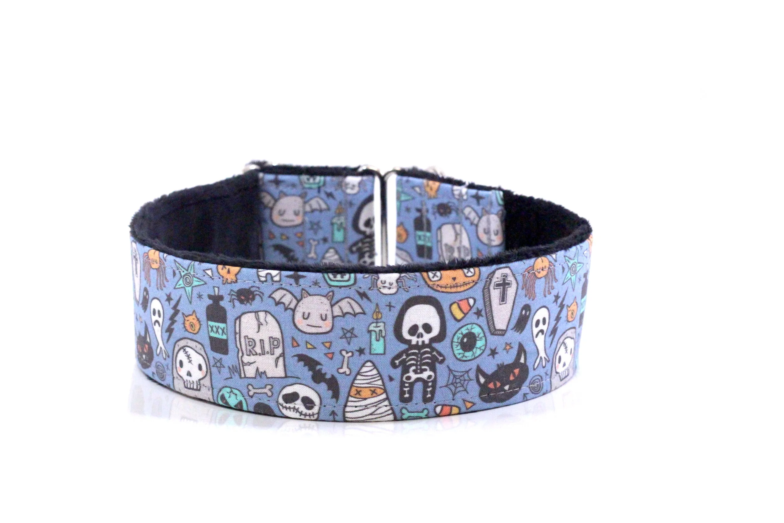 Halloween Costume Doodles on Blue