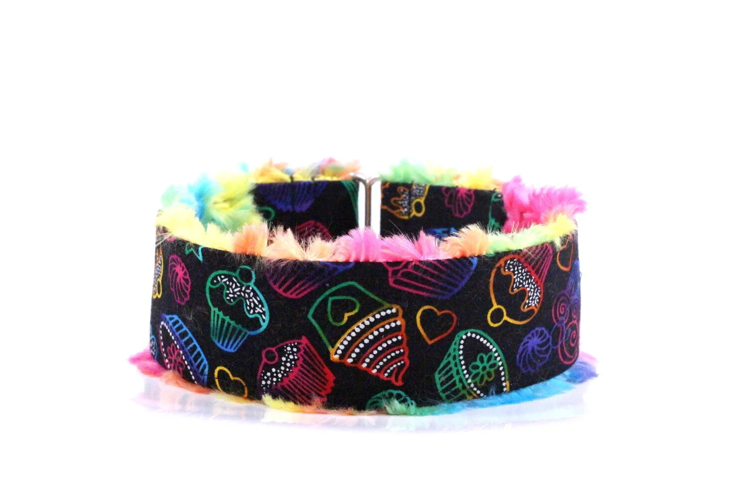 Neon Cupcake Doodles