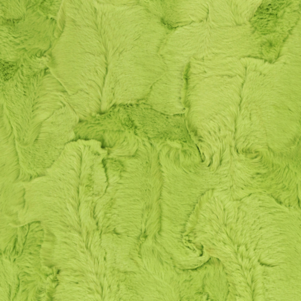 Lime Green Luxe Faux Fur
