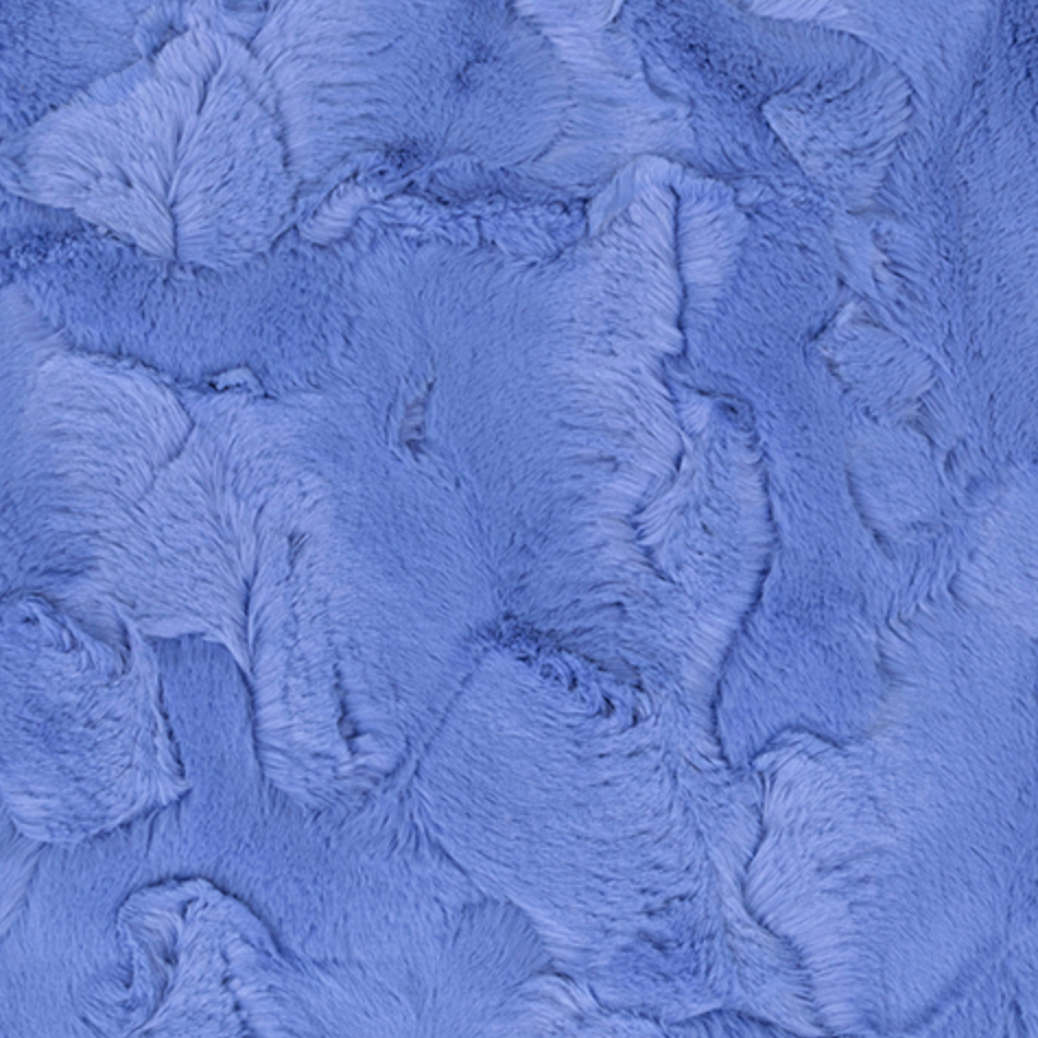 Cornflower Luxe Faux Fur