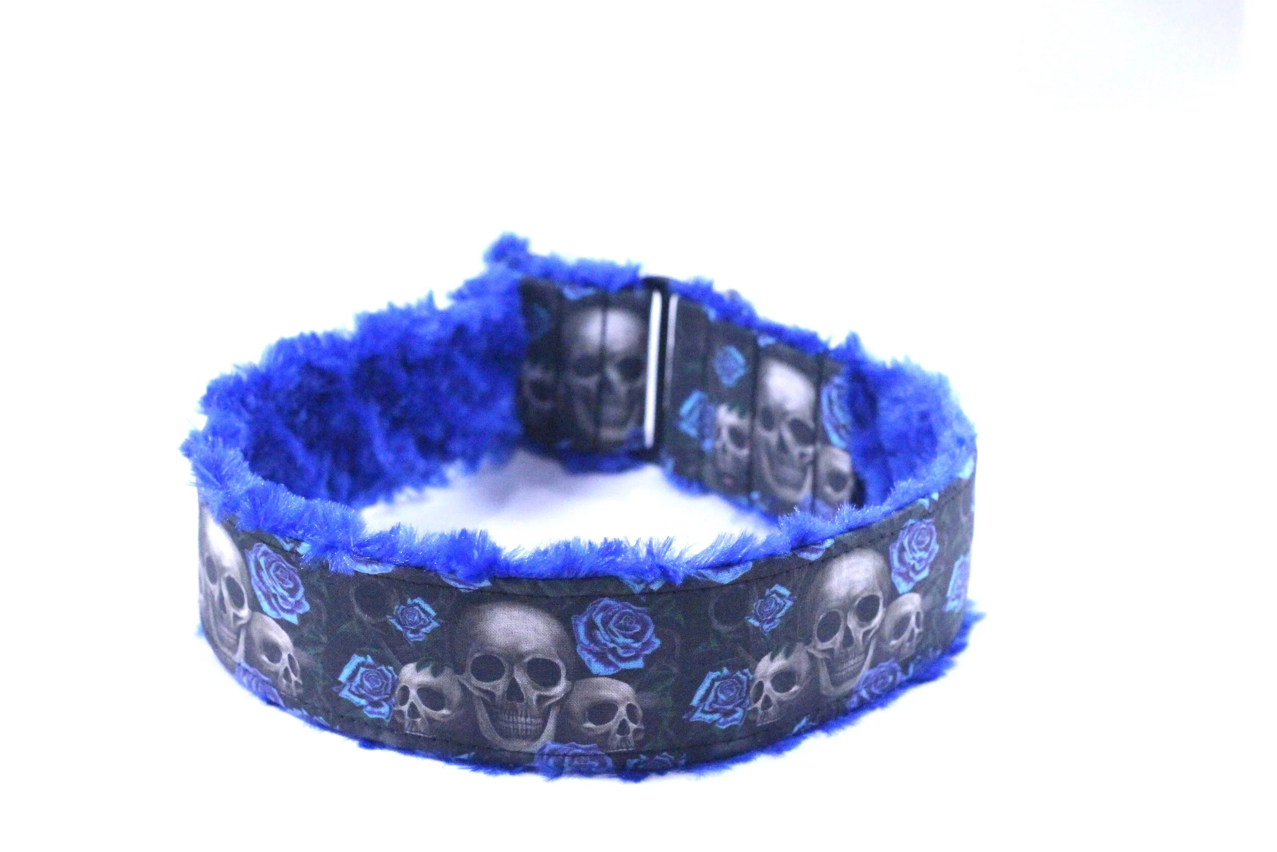 Skulls and Blue Roses