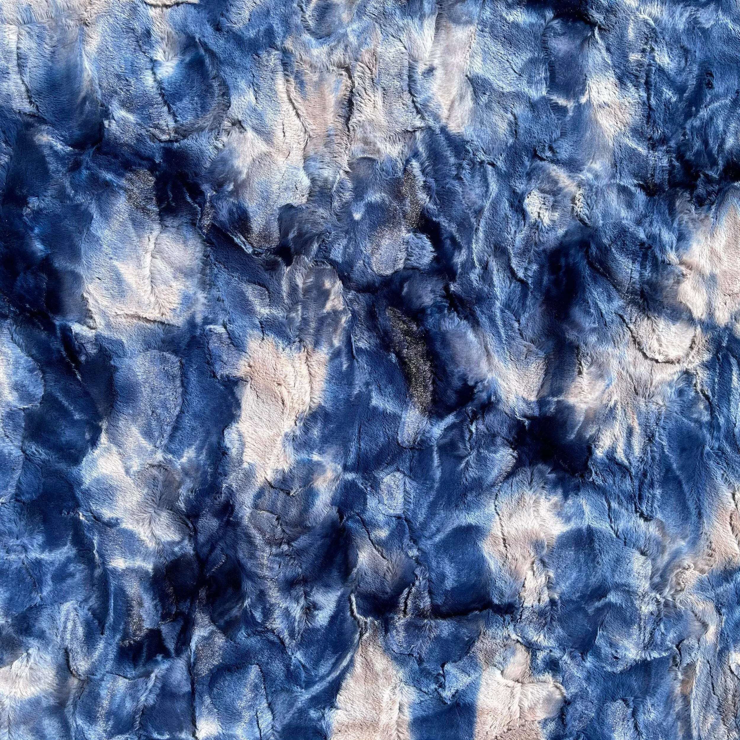 Blueberry Cream Luxe Faux Fur