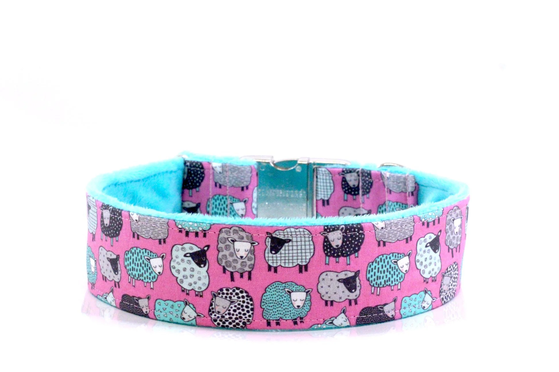 Pink Geometric Sheep