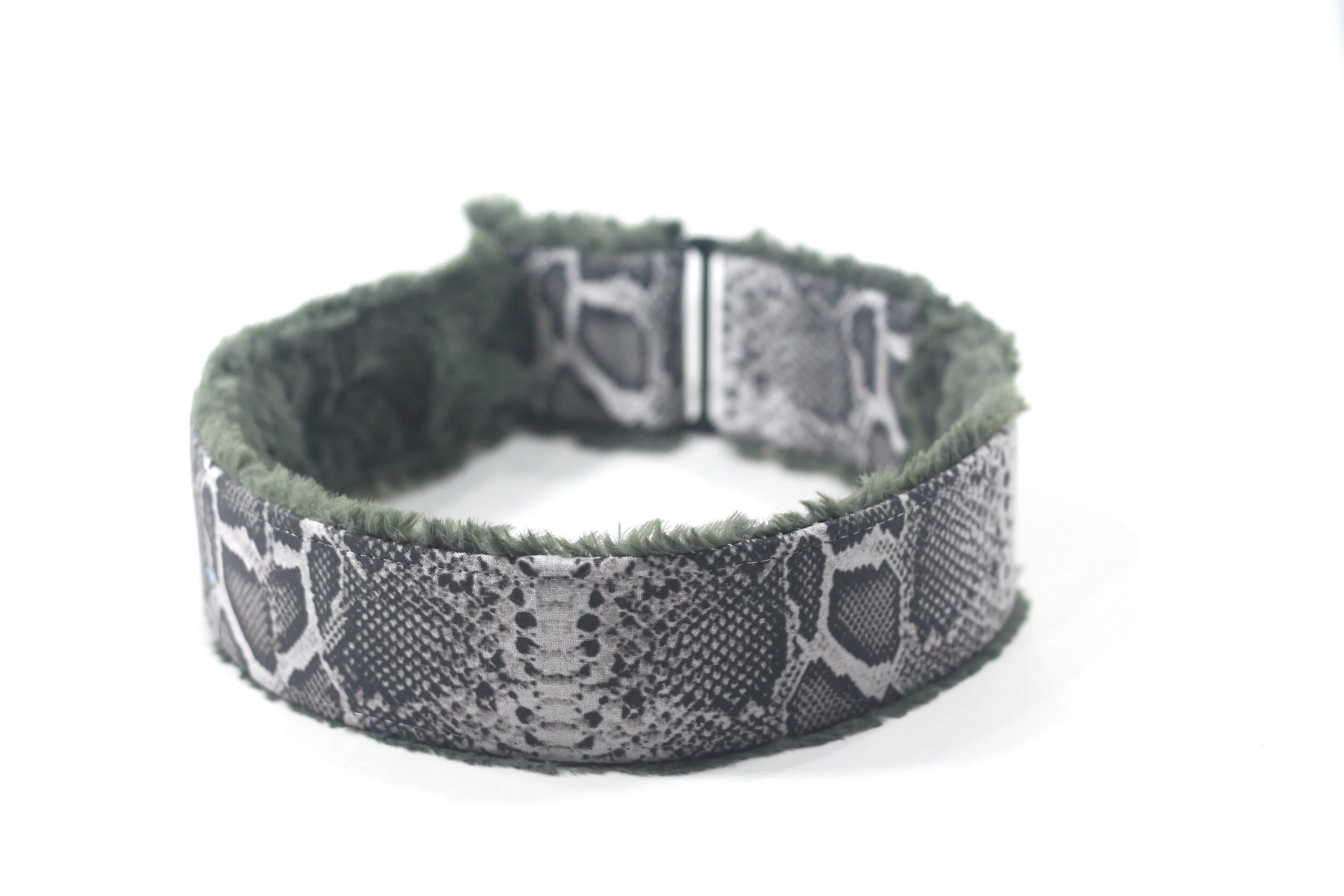 Realistic Black Snakeskin