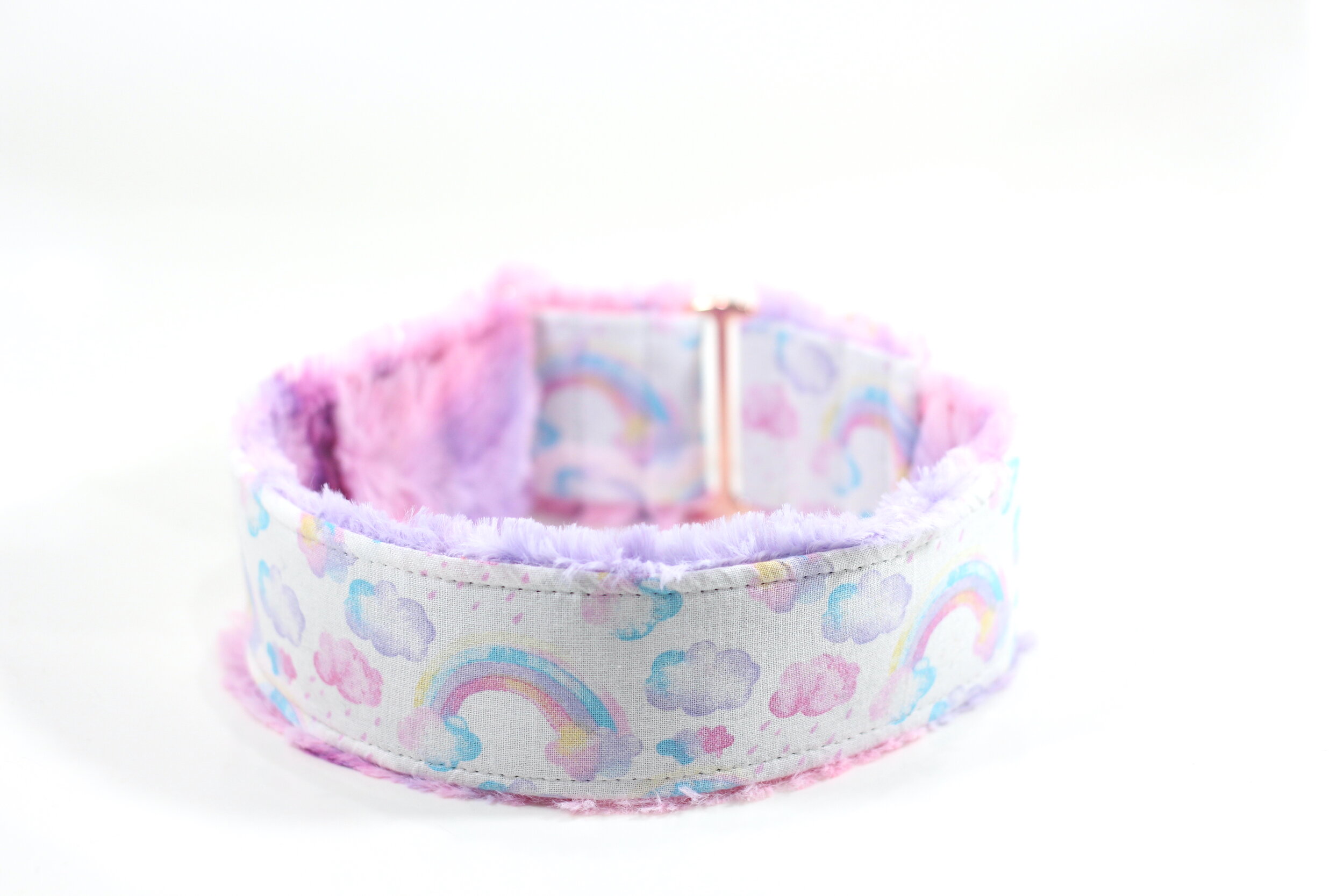 Watercolor Rainbows on White