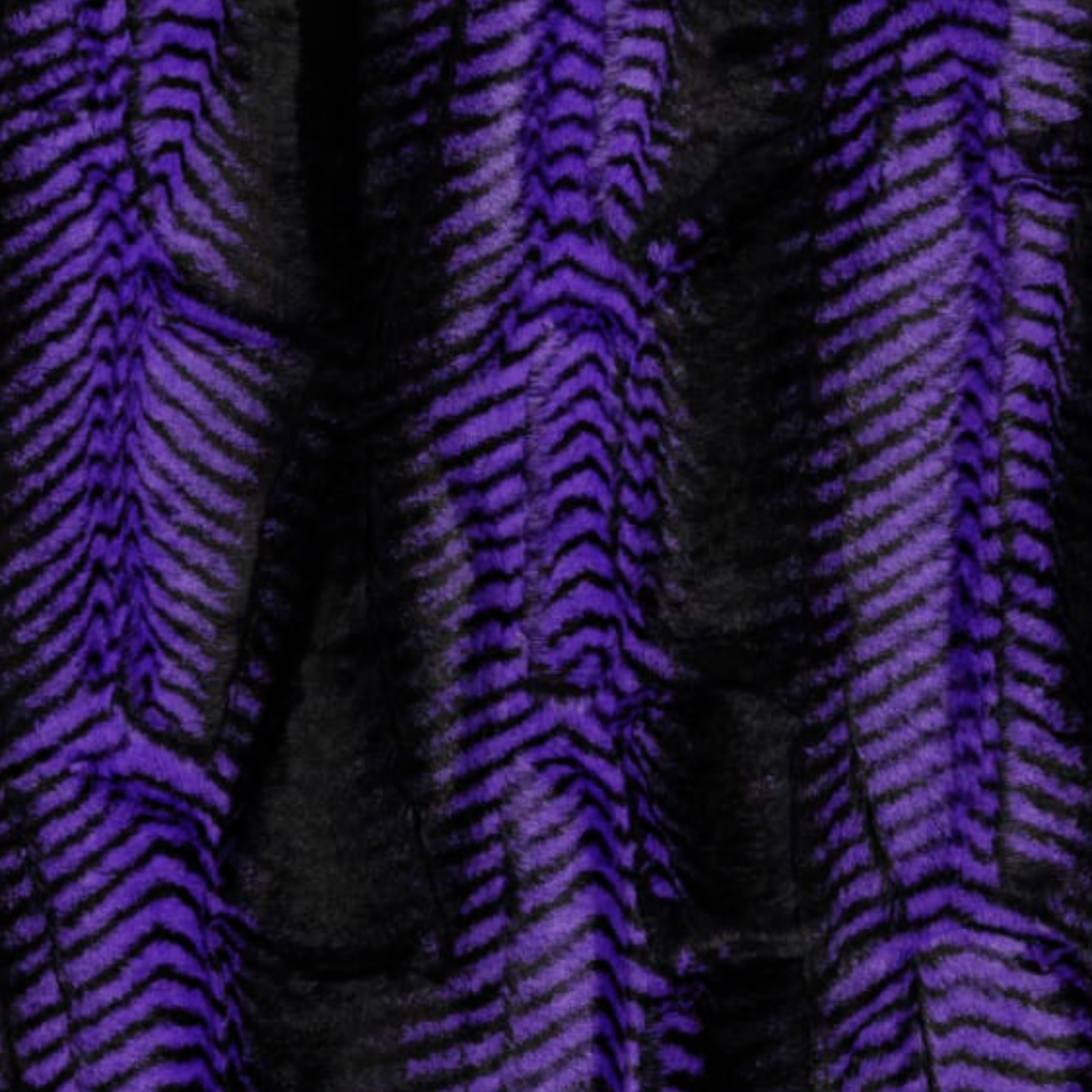 Purple Mamba Luxe Faux Fur