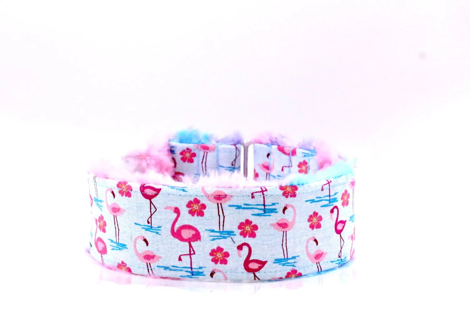 Flamingos and Flowers