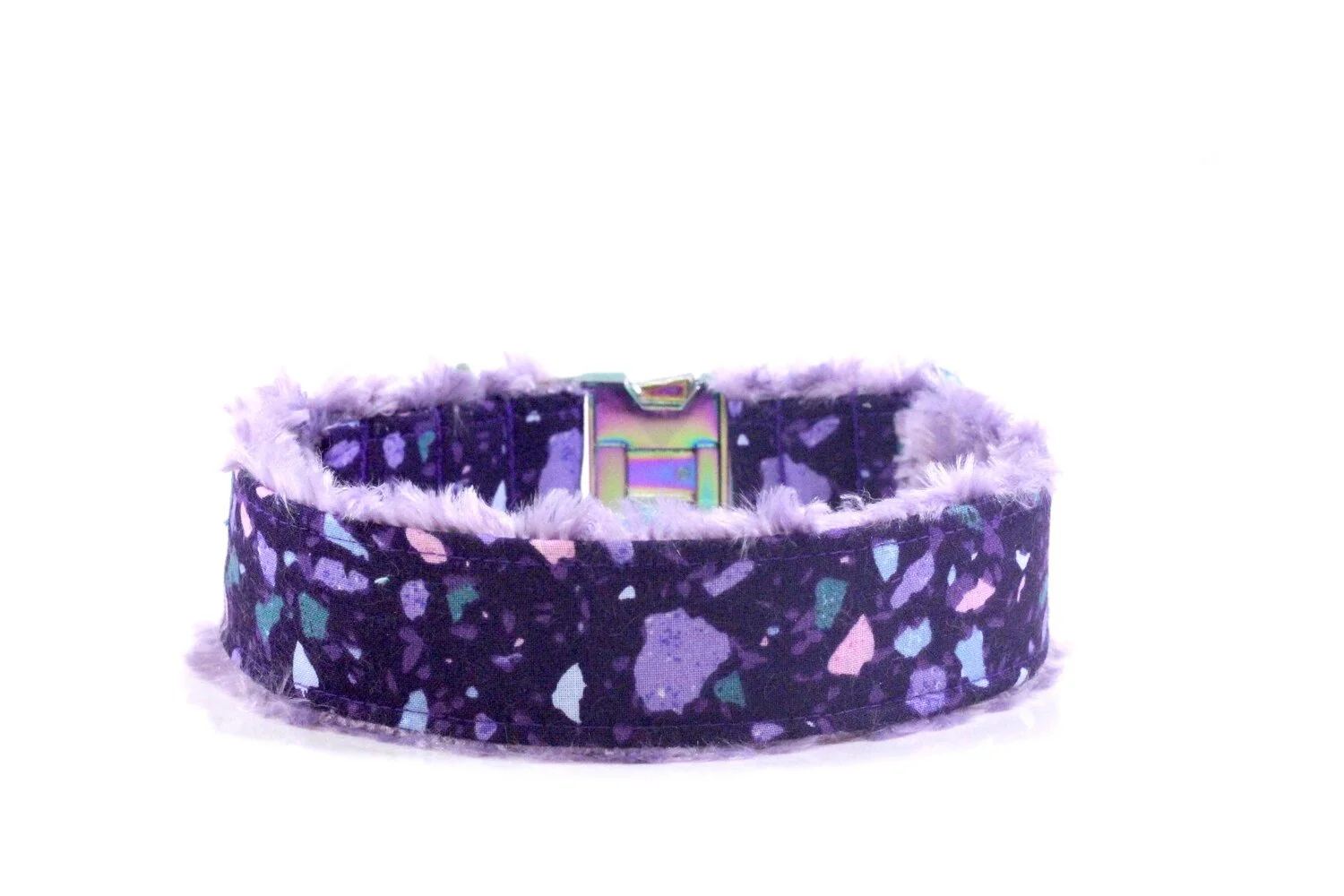 Crushed Pebbles on Purple