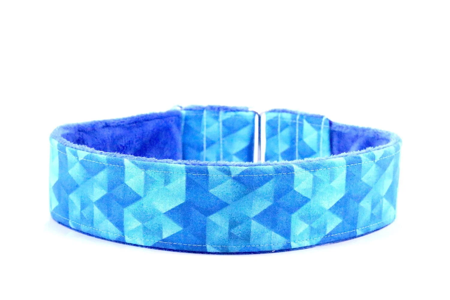 Geometric Blue Ombre