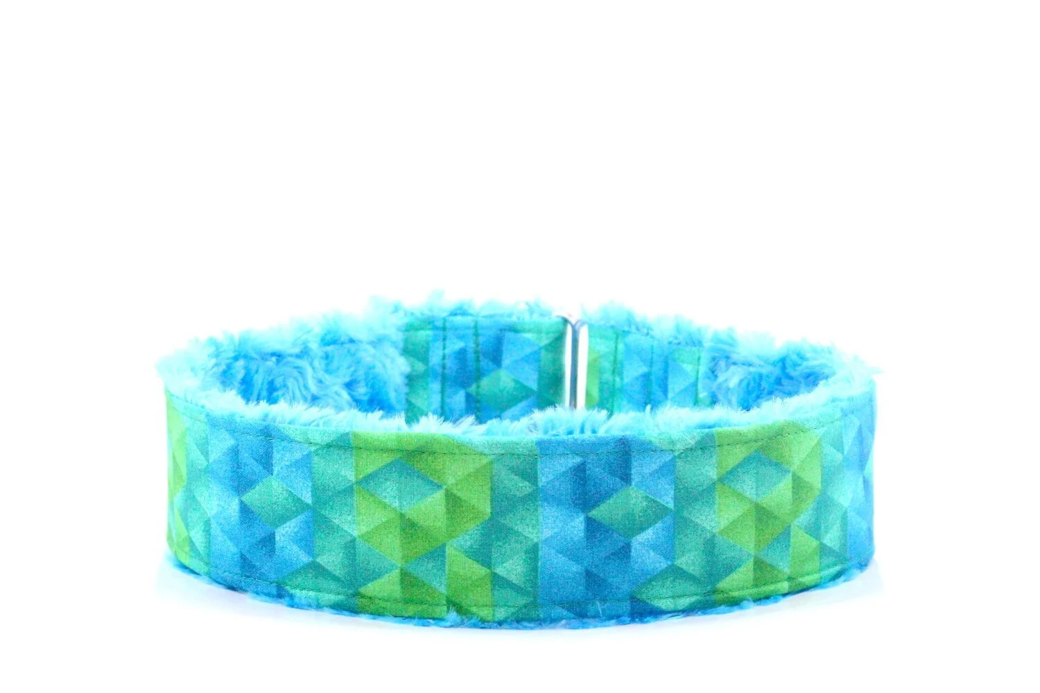 Geometric Green Ombre