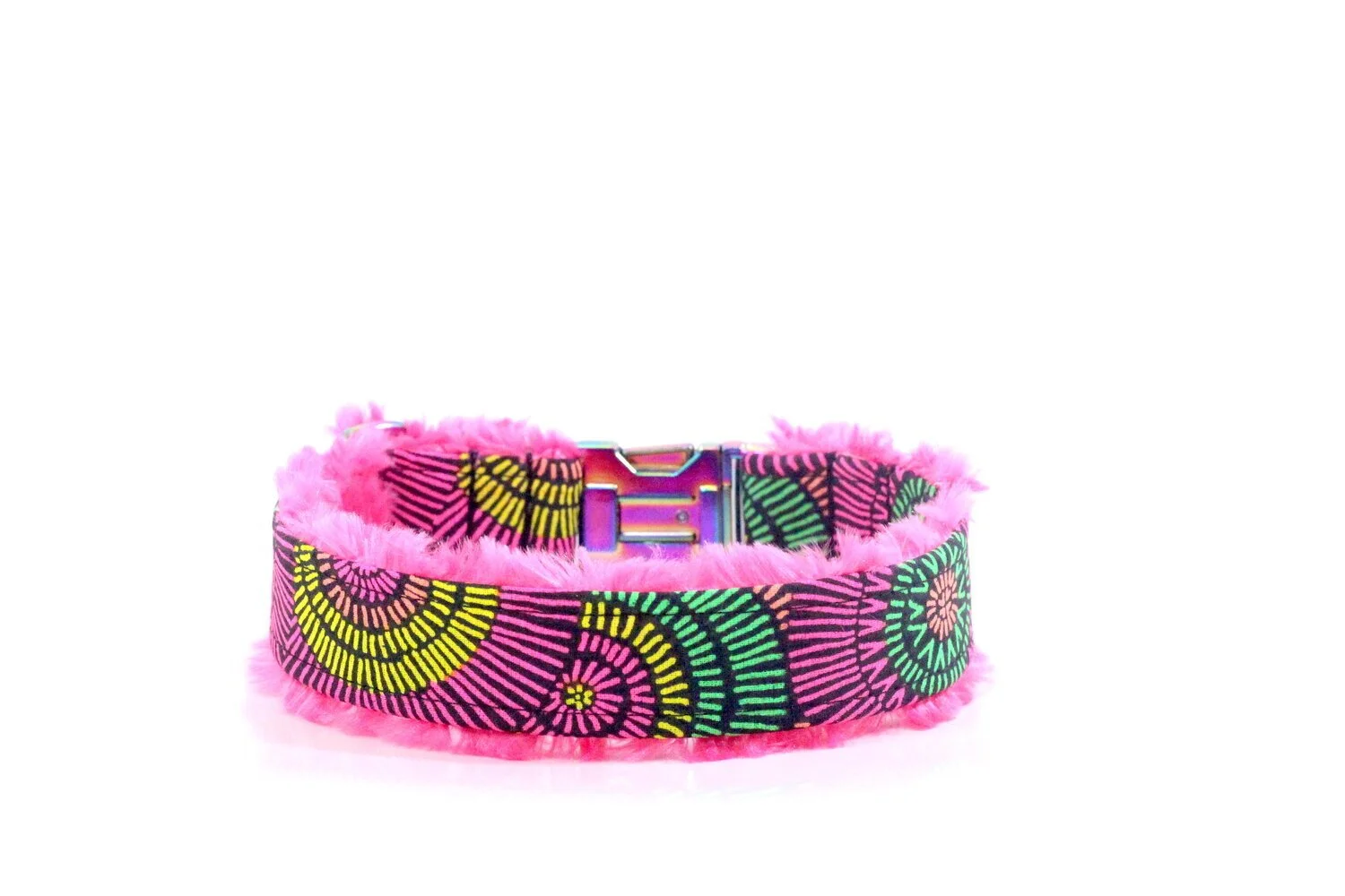 Neon Overlapping Circles