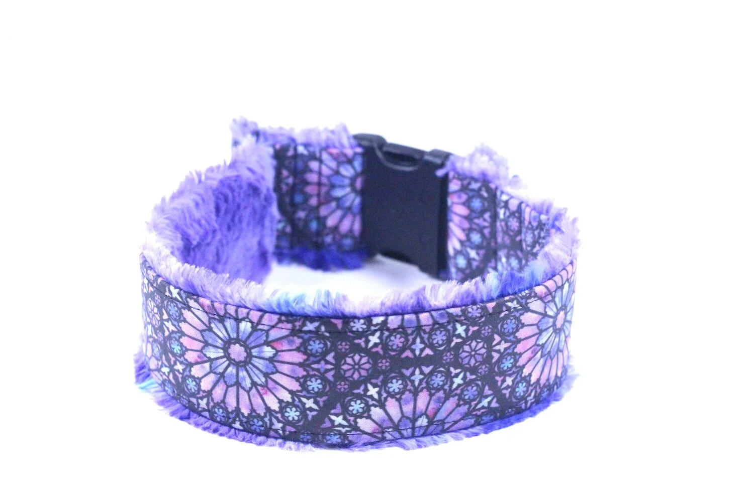 Purple Painted Stained Glass