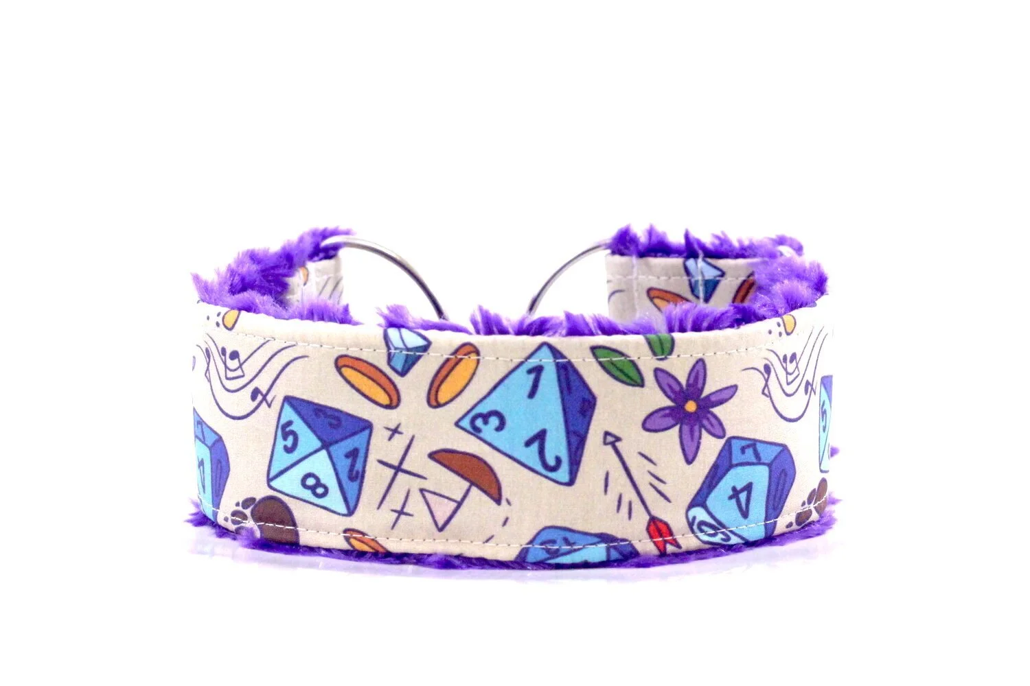 Dungeons And Dragons Dice on Cream