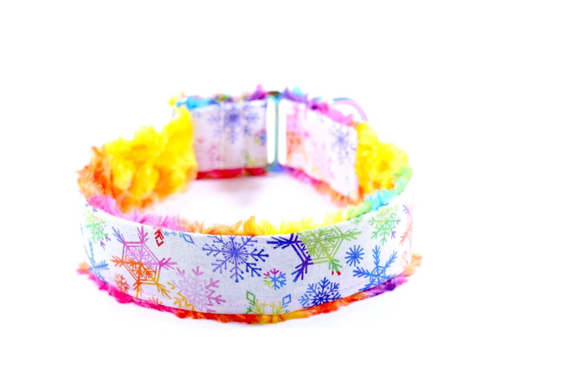 Light Rainbow Snowflakes