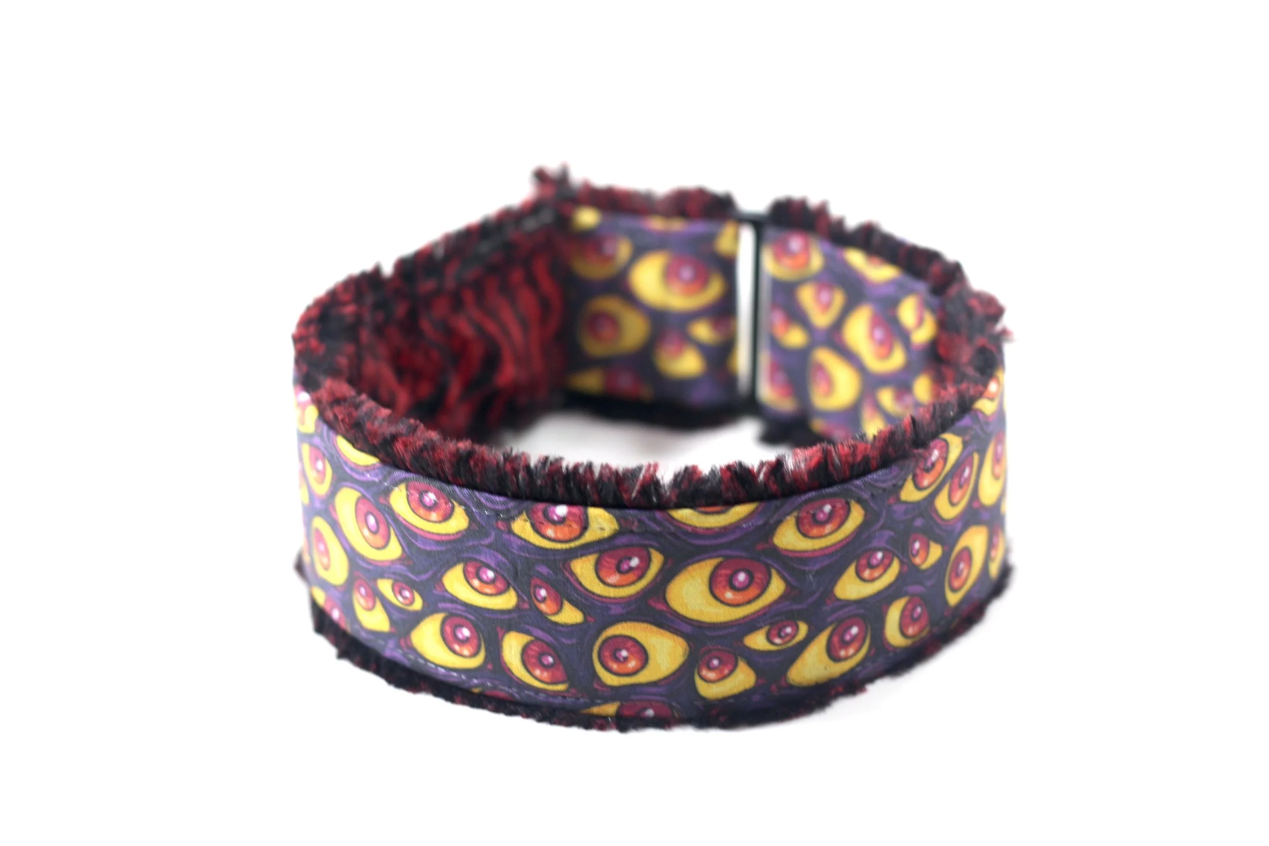 Dark Purple Wall of Eyes