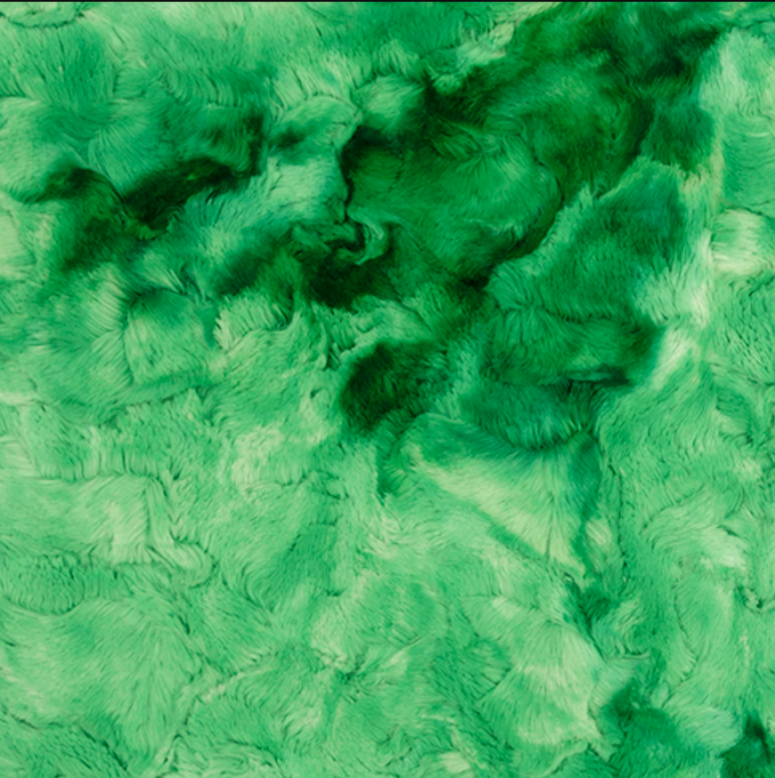 Kelly Green Galaxy Luxe Faux Fur LE