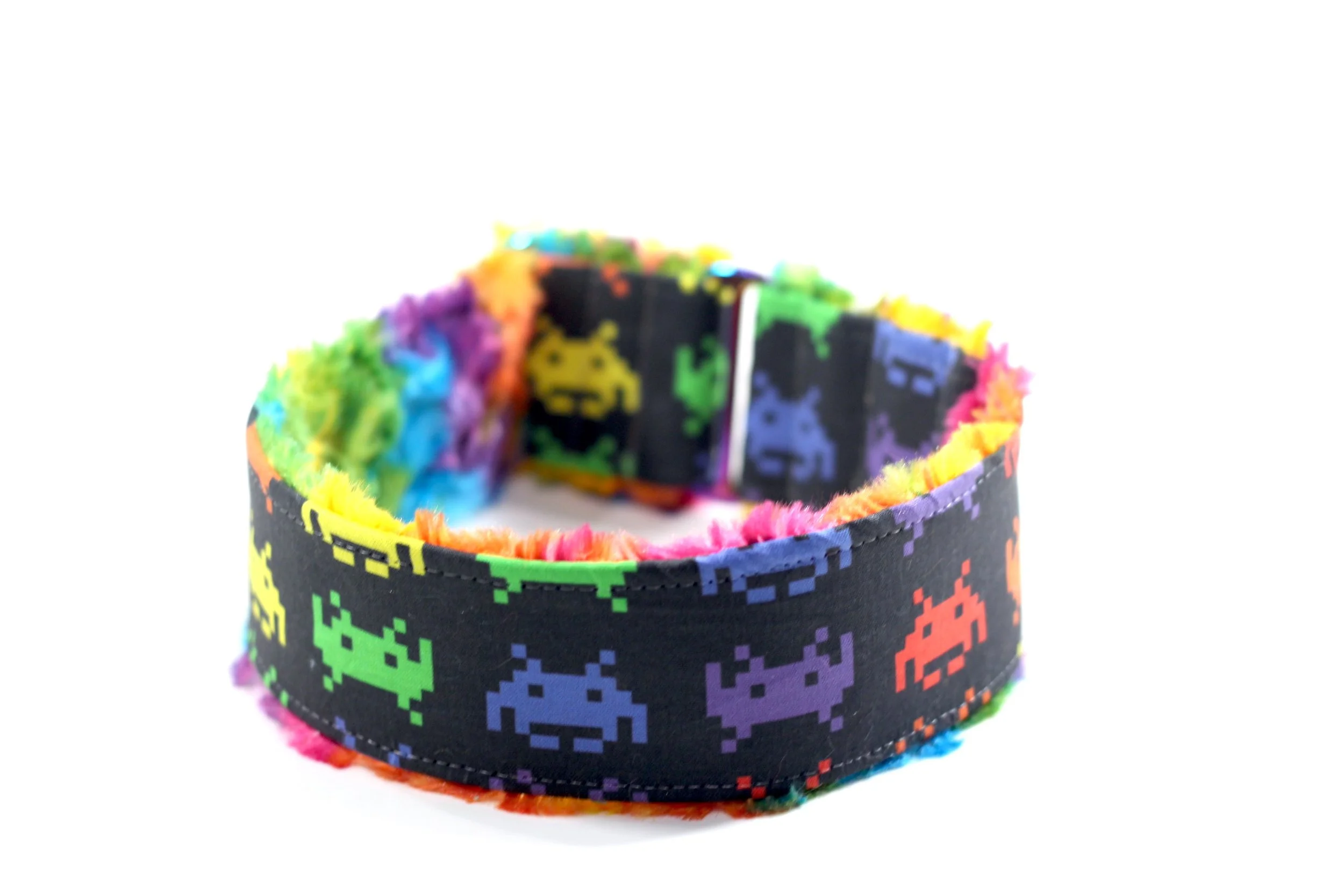 Retro Space Invaders Rainbow