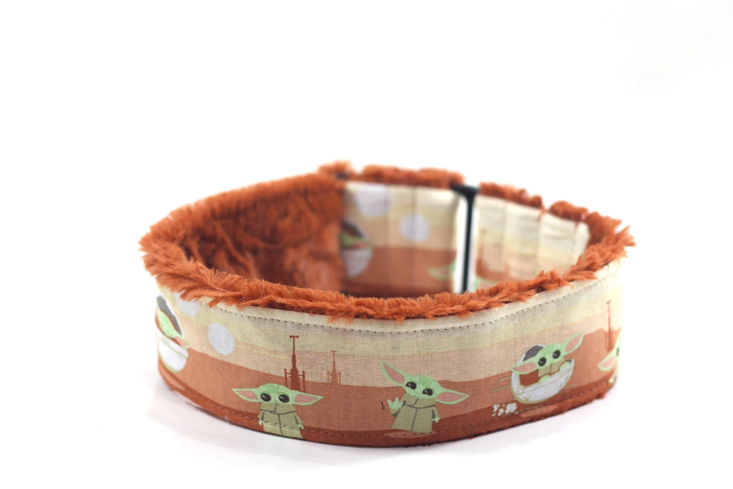 Grogu Red Desert Scene