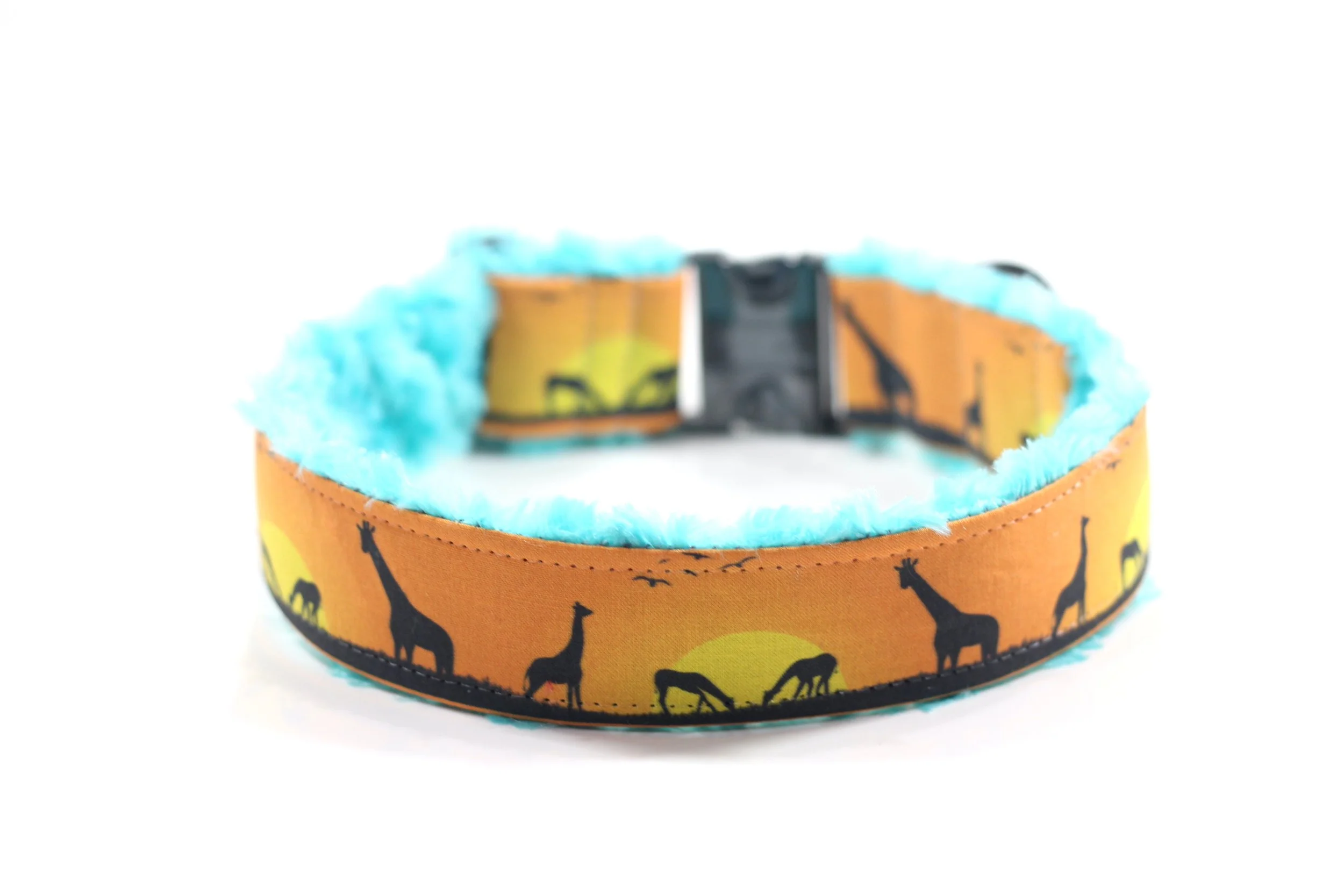 Giraffe Sunset Scene