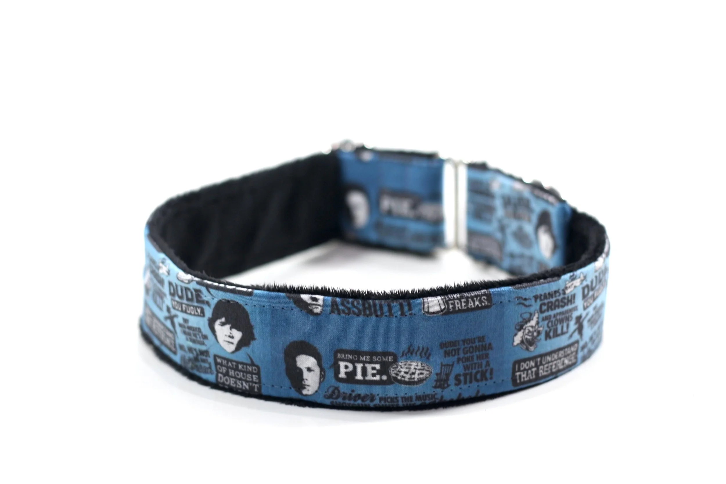 Scattered Supernatural Quotes on Blue (sf)