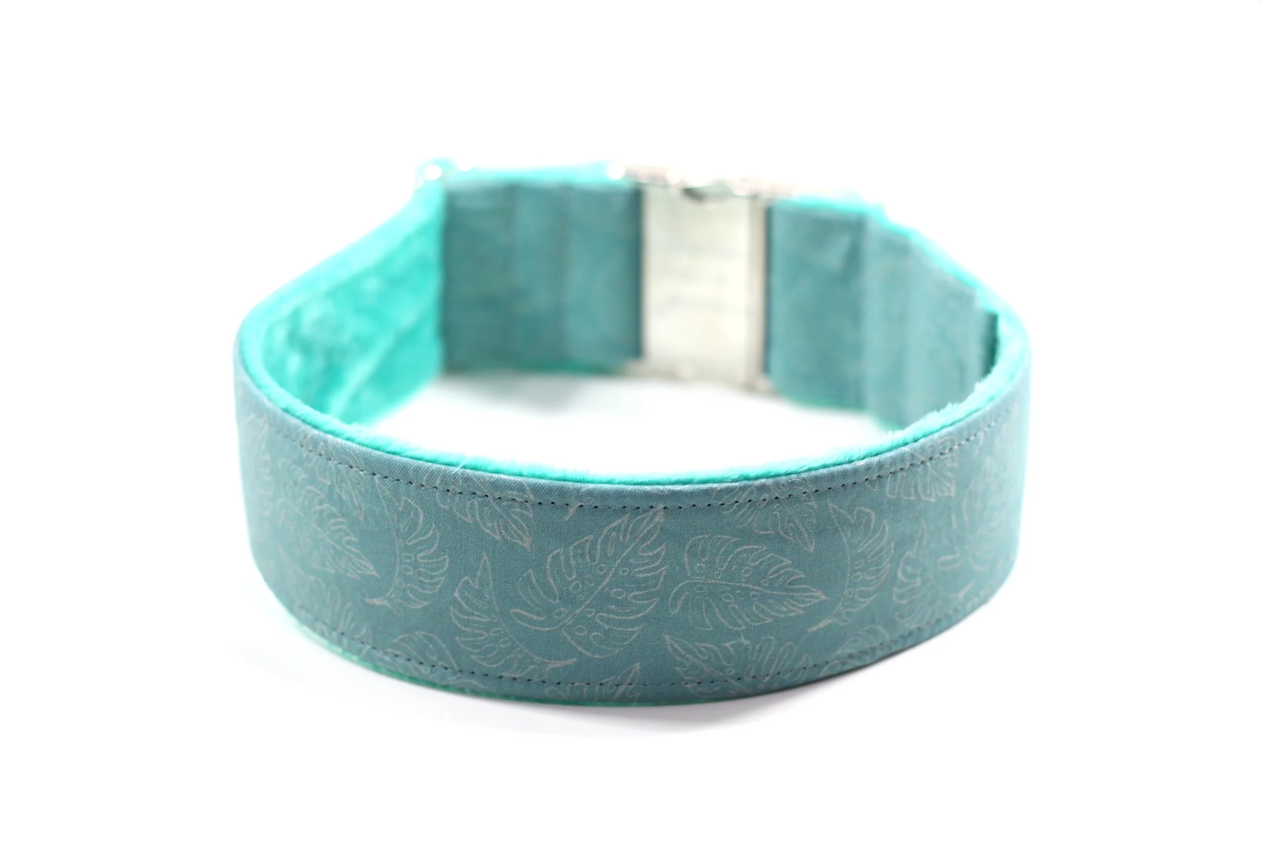 Monstera Leaves Teal